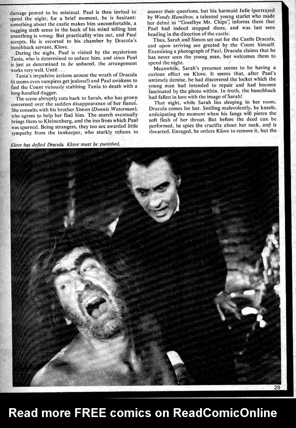 Read online Dracula Lives comic -  Issue #9 - 26