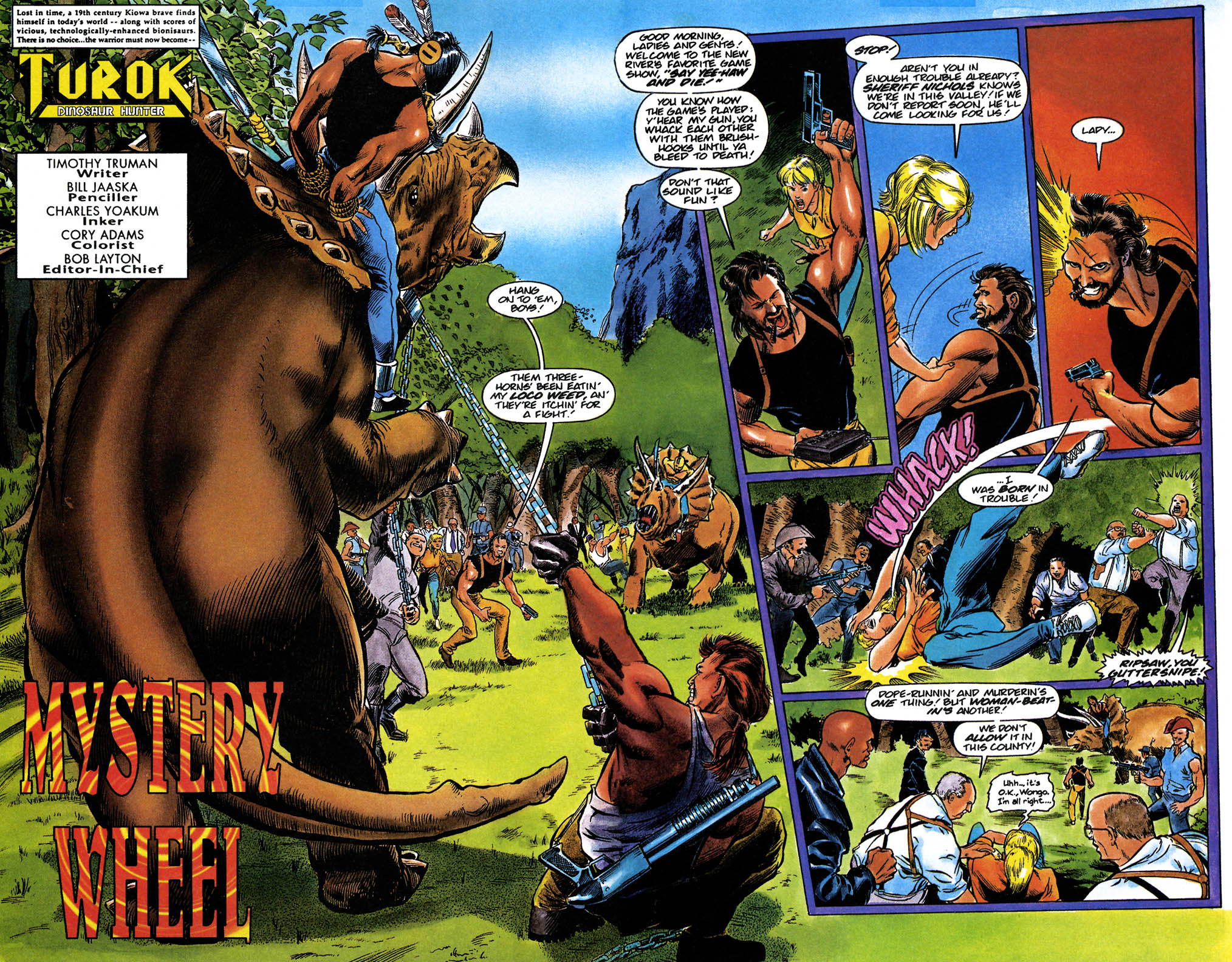Read online Turok, Dinosaur Hunter (1993) comic -  Issue #23 - 3