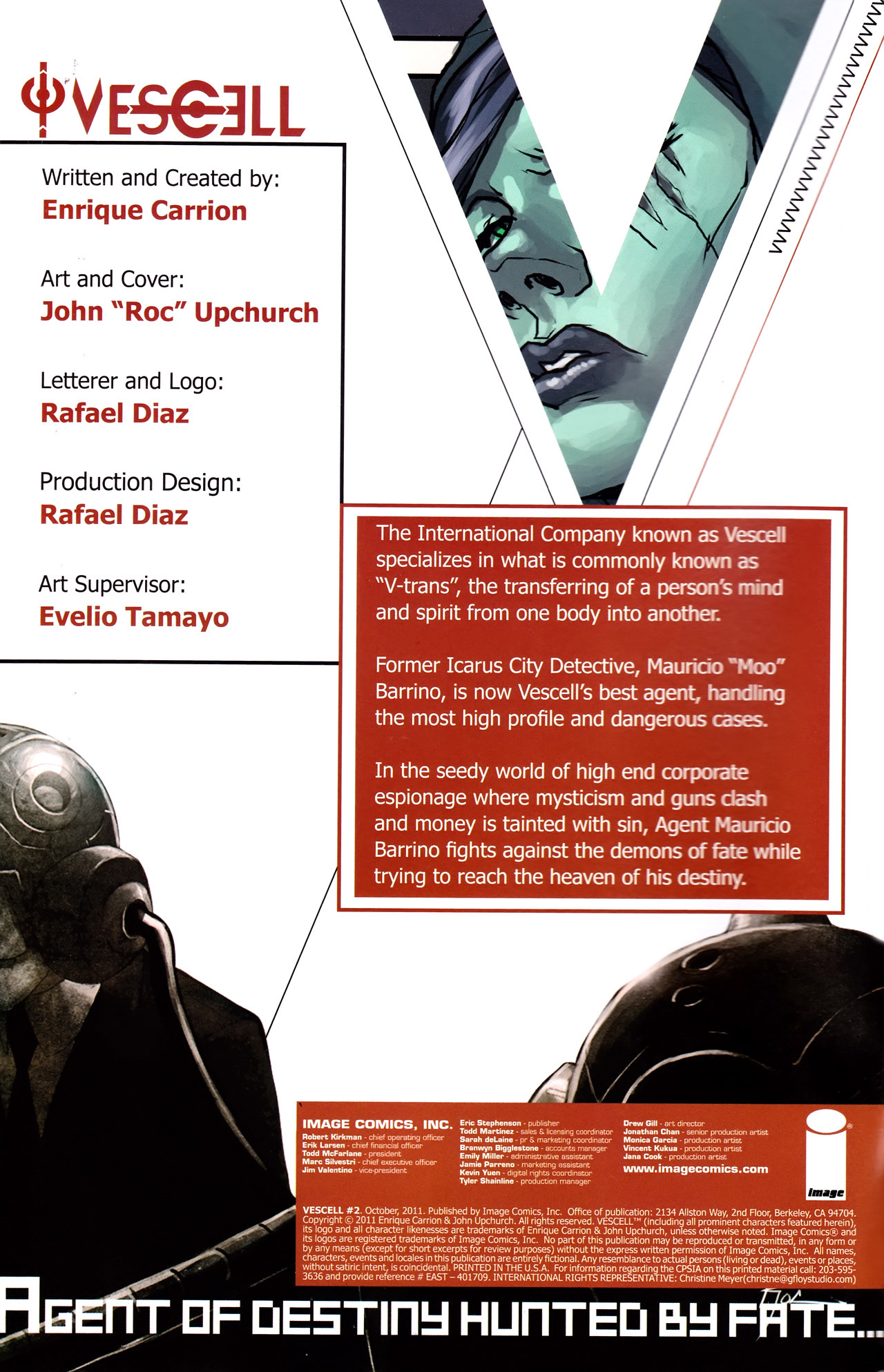 Read online Vescell comic -  Issue #2 - 2