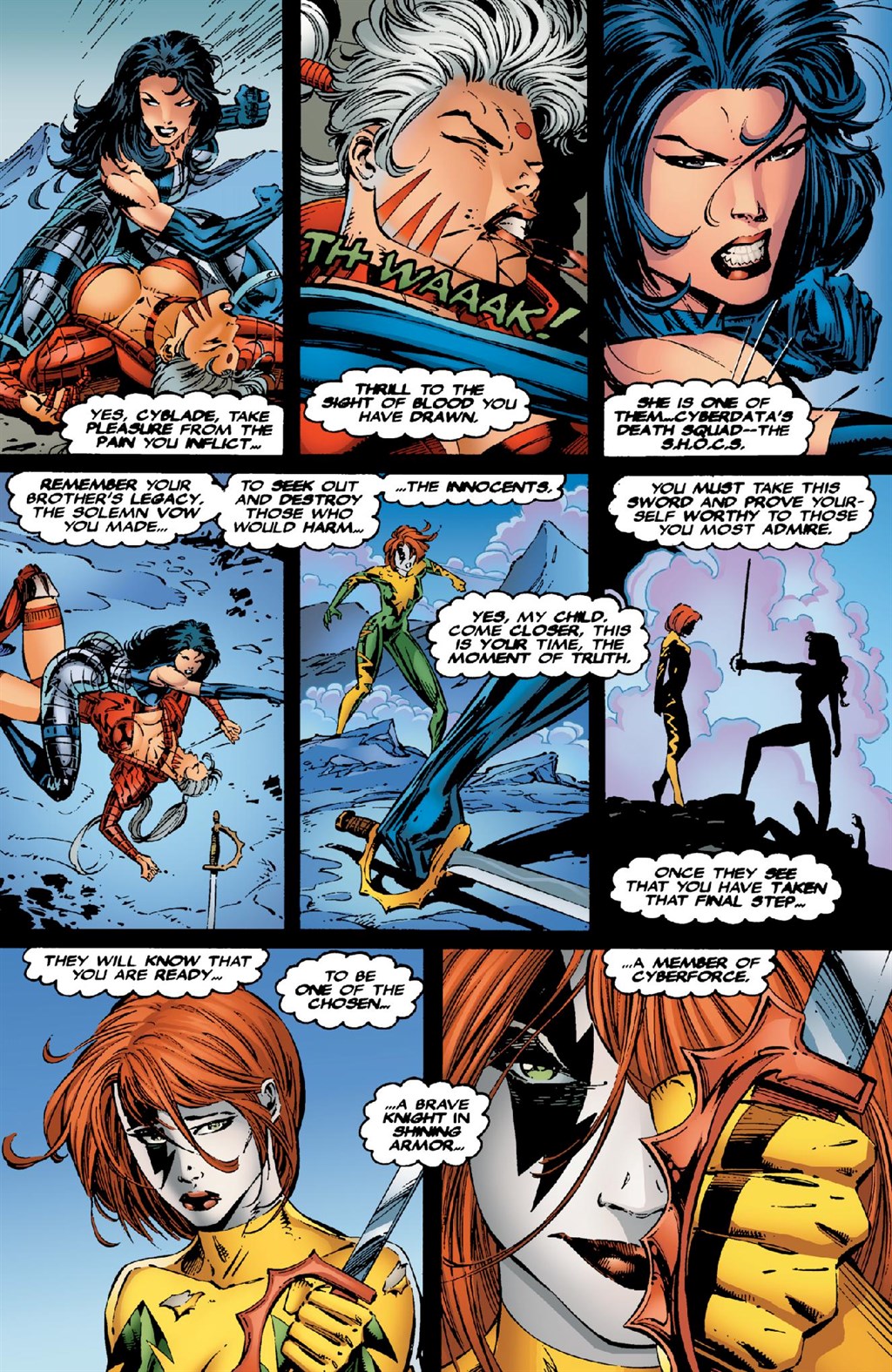 Read online Cyberforce (1992) comic -  Issue # _The Complete Cyberforce (Part 3) - 77