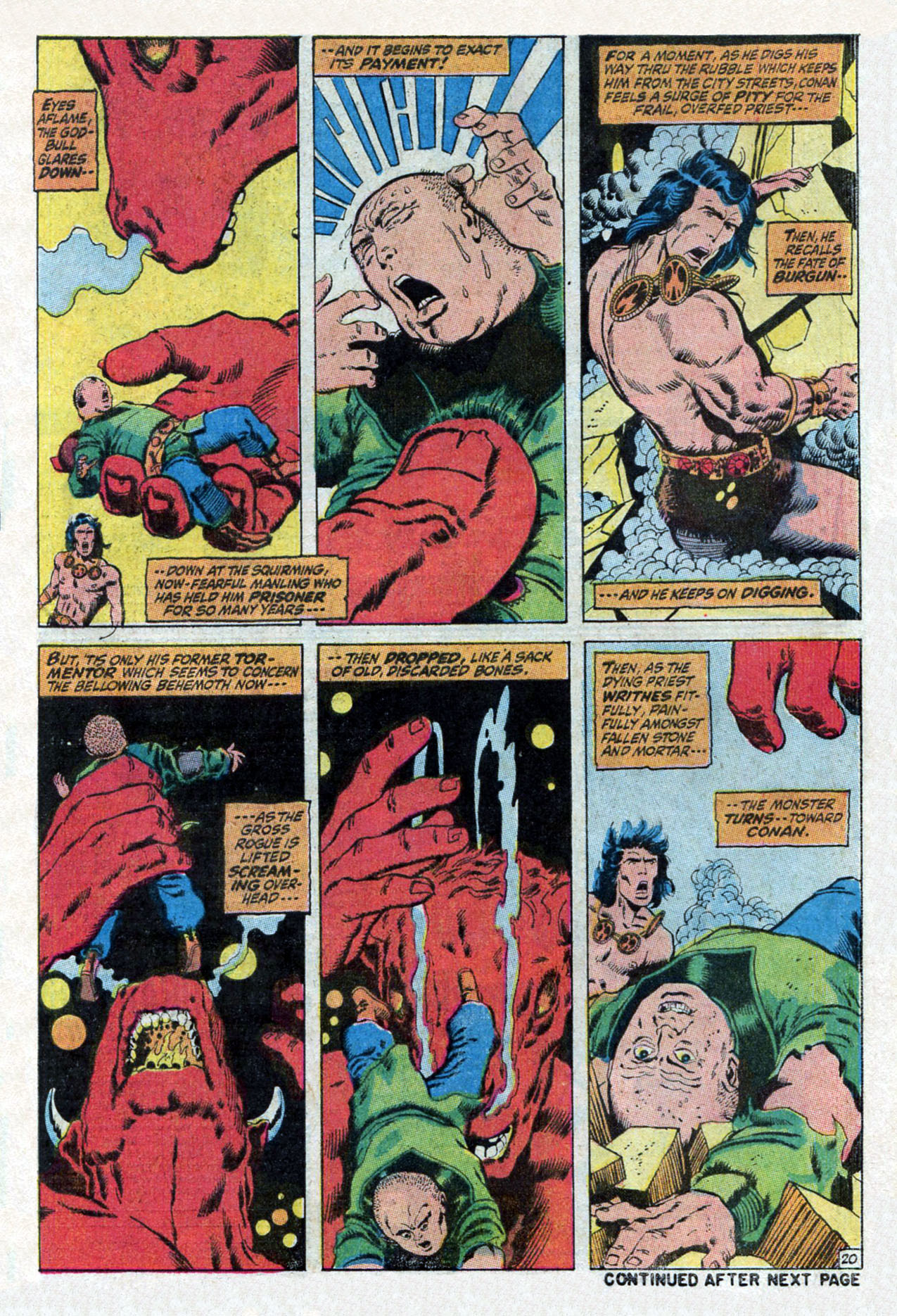 Read online Conan the Barbarian (1970) comic -  Issue #10 - 25