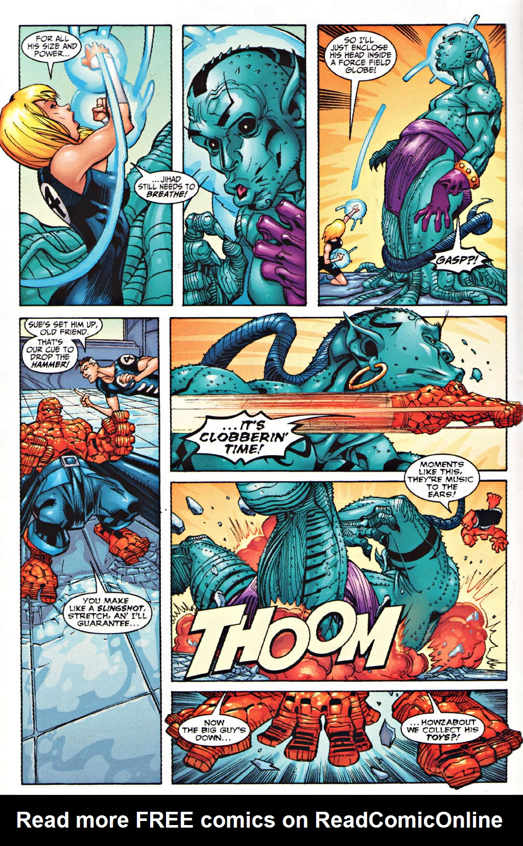 Read online Fantastic Four: The Fantastic 4th Voyage of Sinbad comic -  Issue # Full - 41