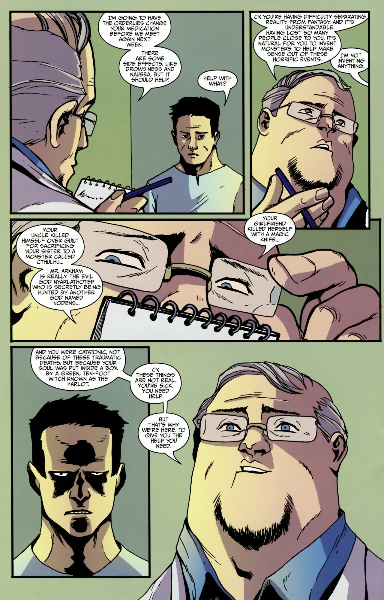 Read online Fall of Cthulhu: Godwar comic -  Issue #1 - 17