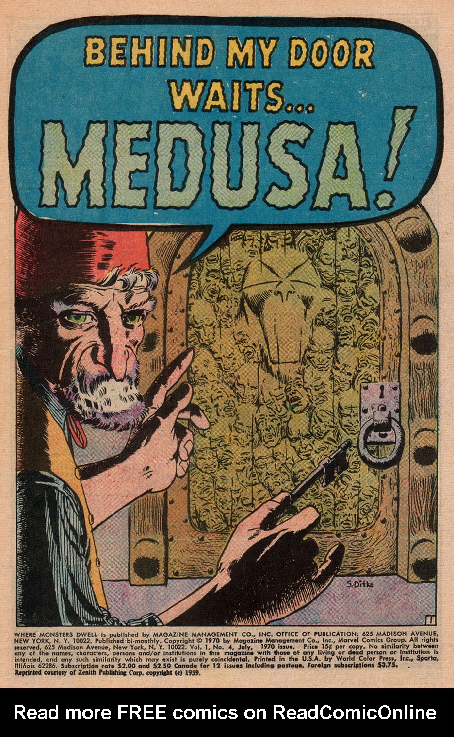 Read online Where Monsters Dwell (1970) comic -  Issue #4 - 3