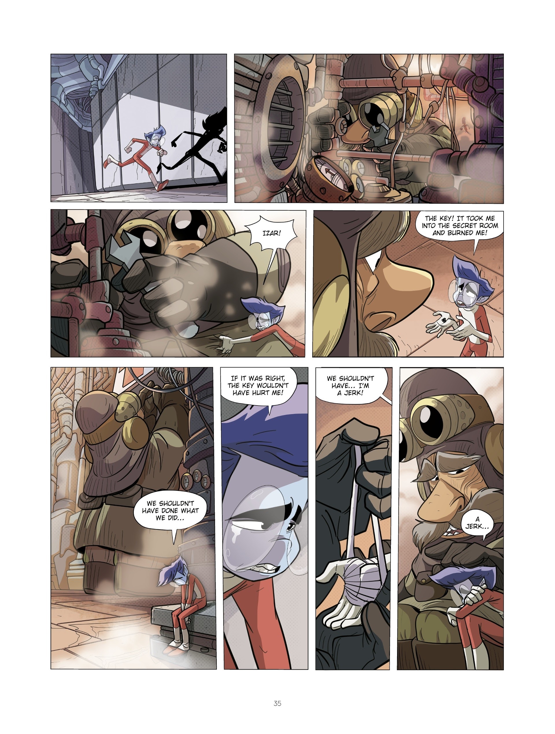 Read online Hercules Intergalactic Agent comic -  Issue #1 - 35