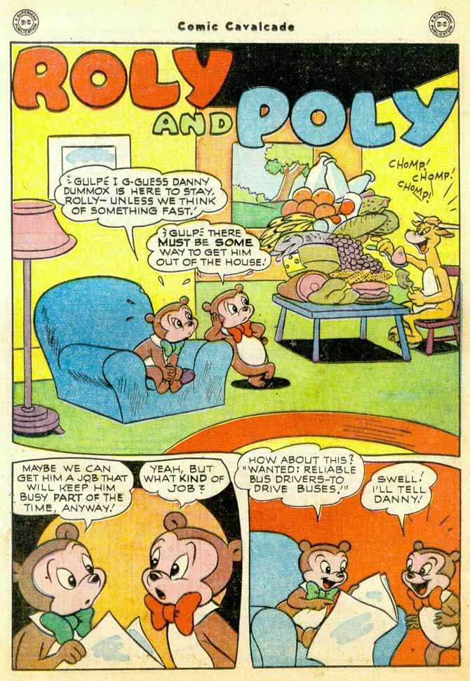 Read online Comic Cavalcade comic -  Issue #35 - 29