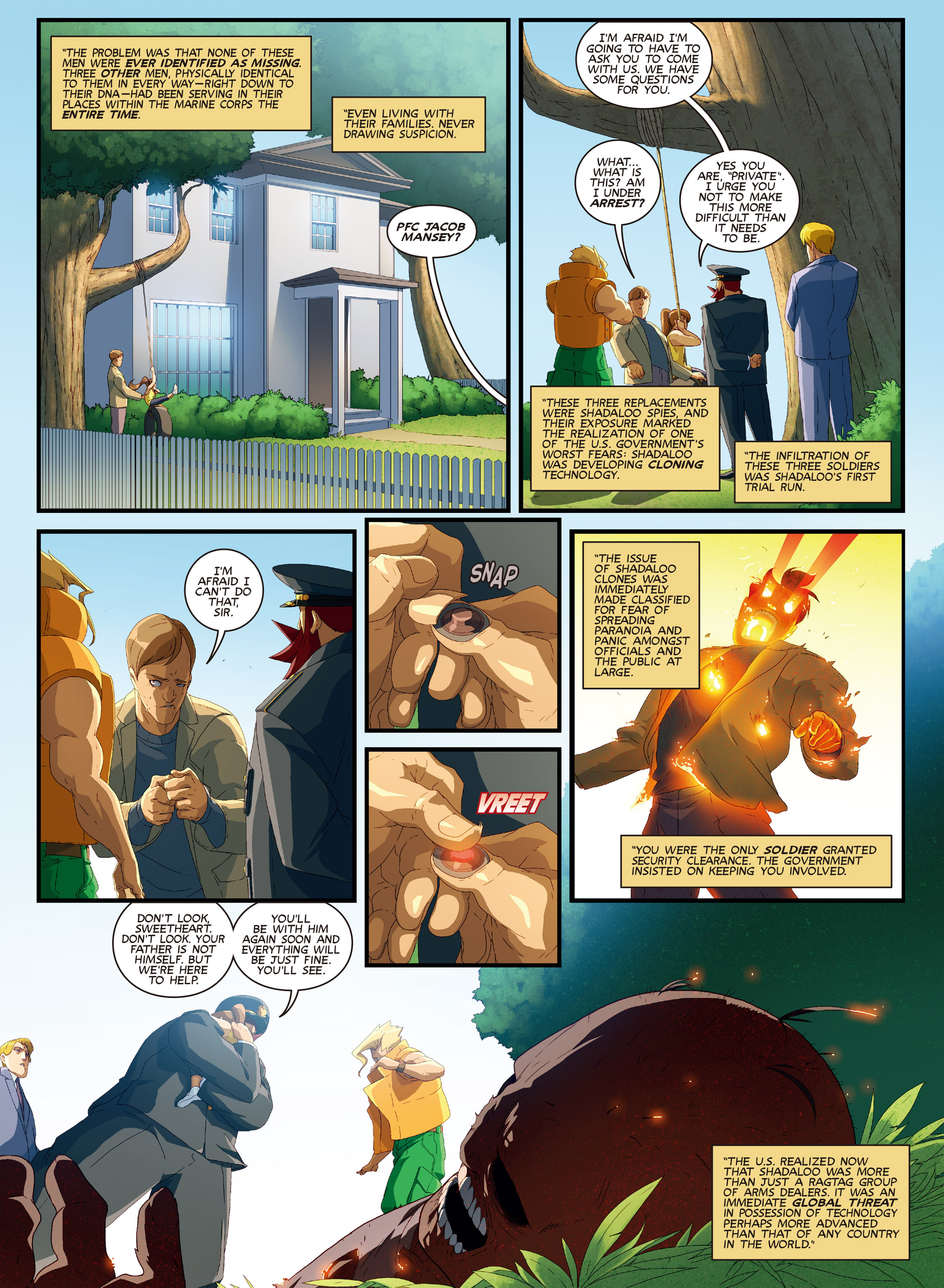 Read online Street Fighter V: The Life and Death(s) of Charlie Nash comic -  Issue # TPB - 16