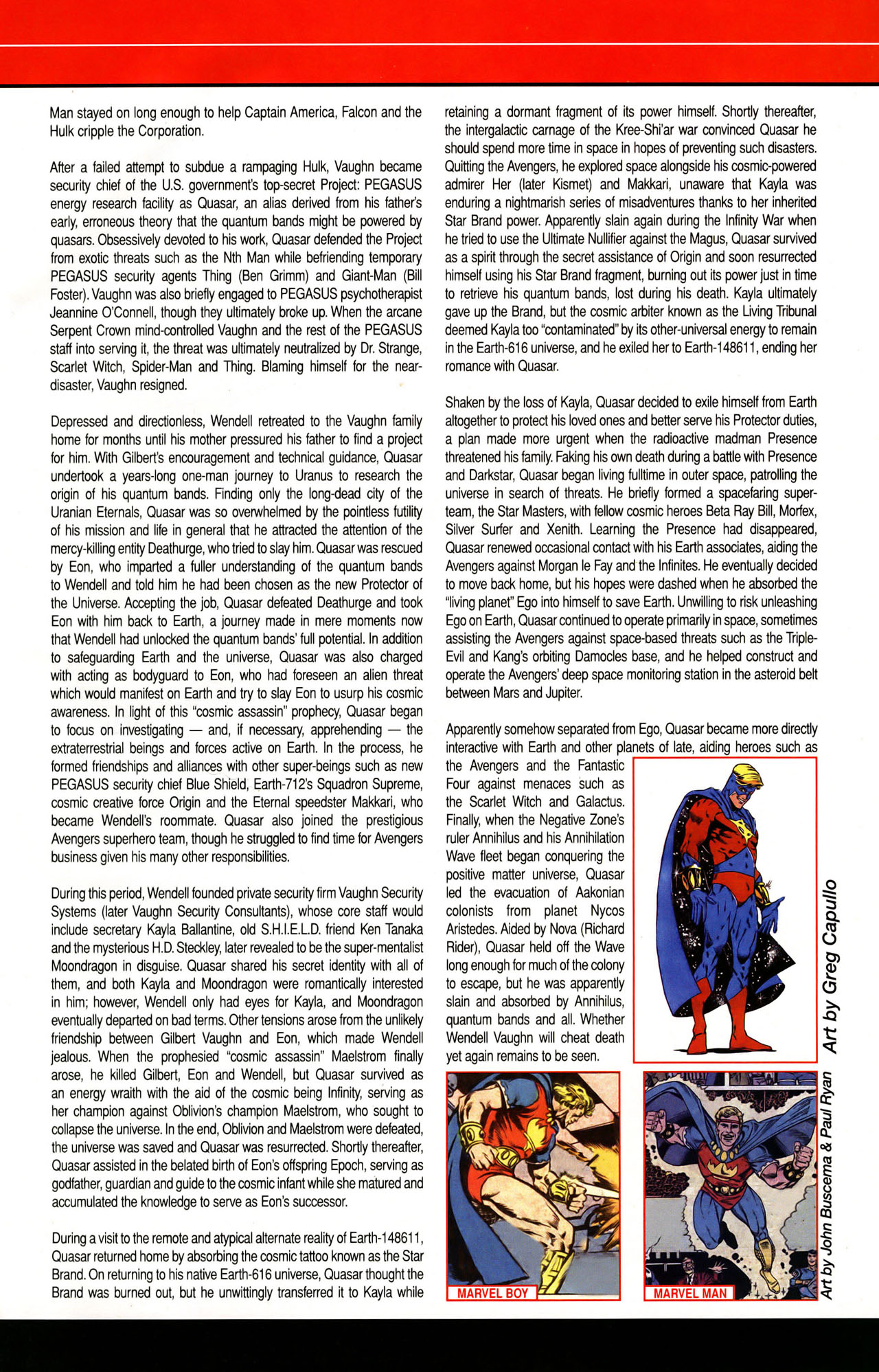 Read online All-New Official Handbook of the Marvel Universe A to Z: Update comic -  Issue #1 - 44