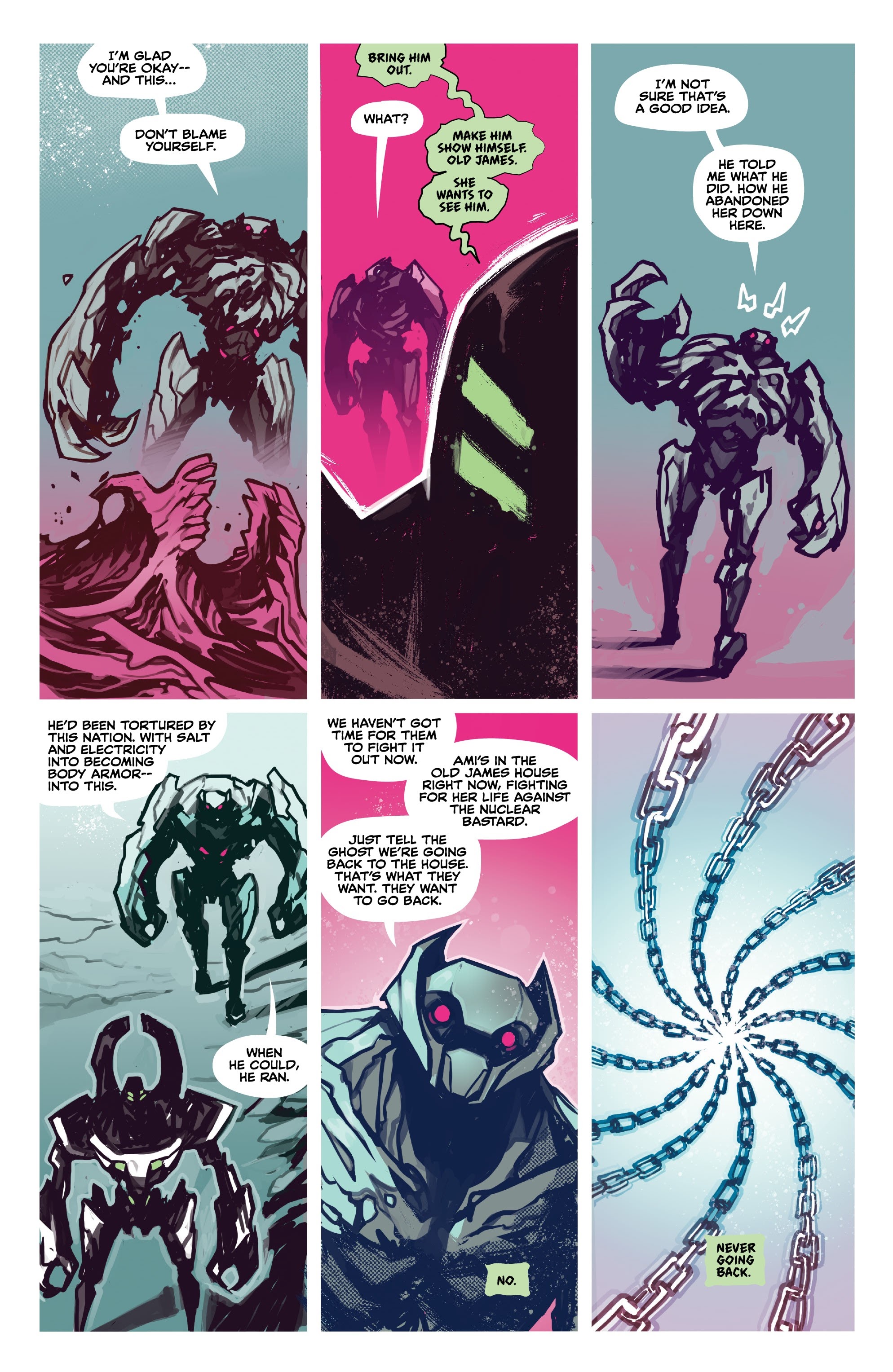 Read online Home Sick Pilots comic -  Issue #13 - 19