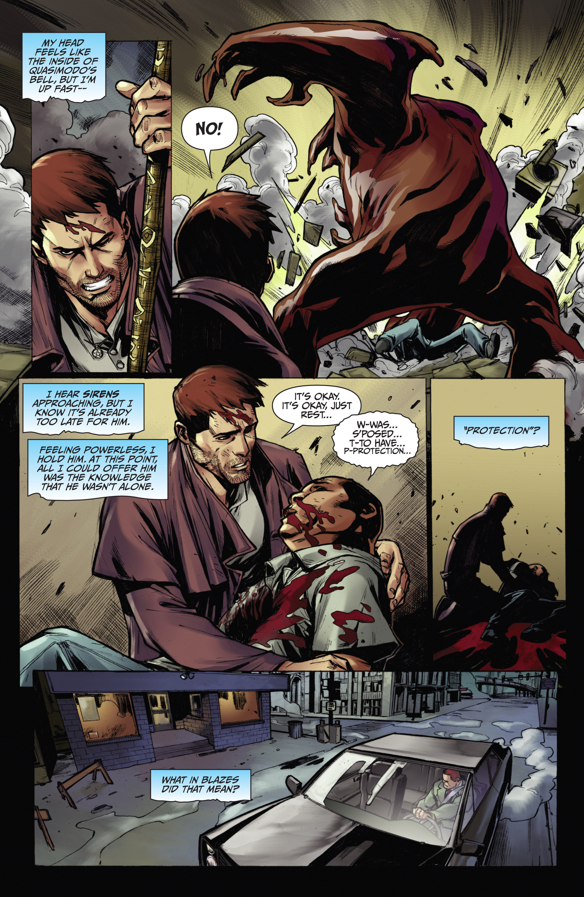 Read online Jim Butcher's The Dresden Files: Down Town comic -  Issue #2 - 9