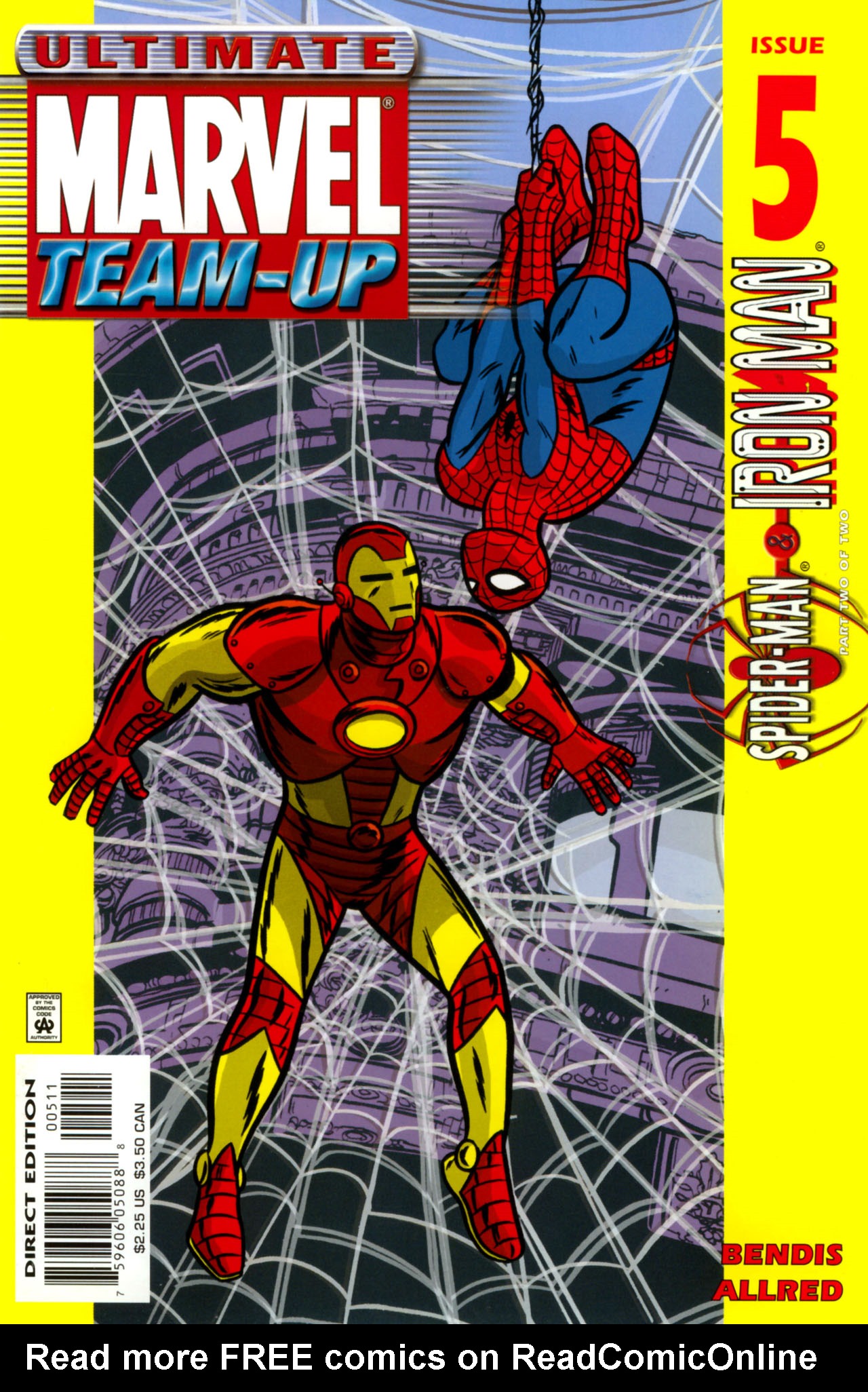 Read online Ultimate Marvel Team-Up comic -  Issue #5 - 1