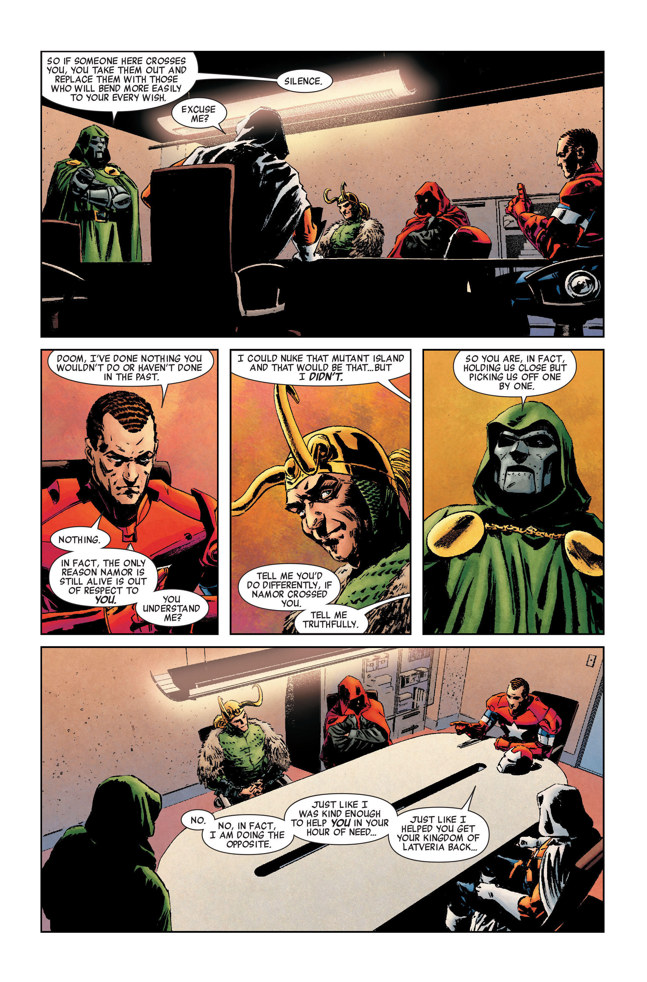 Read online Siege: The Cabal comic -  Issue # Full - 8