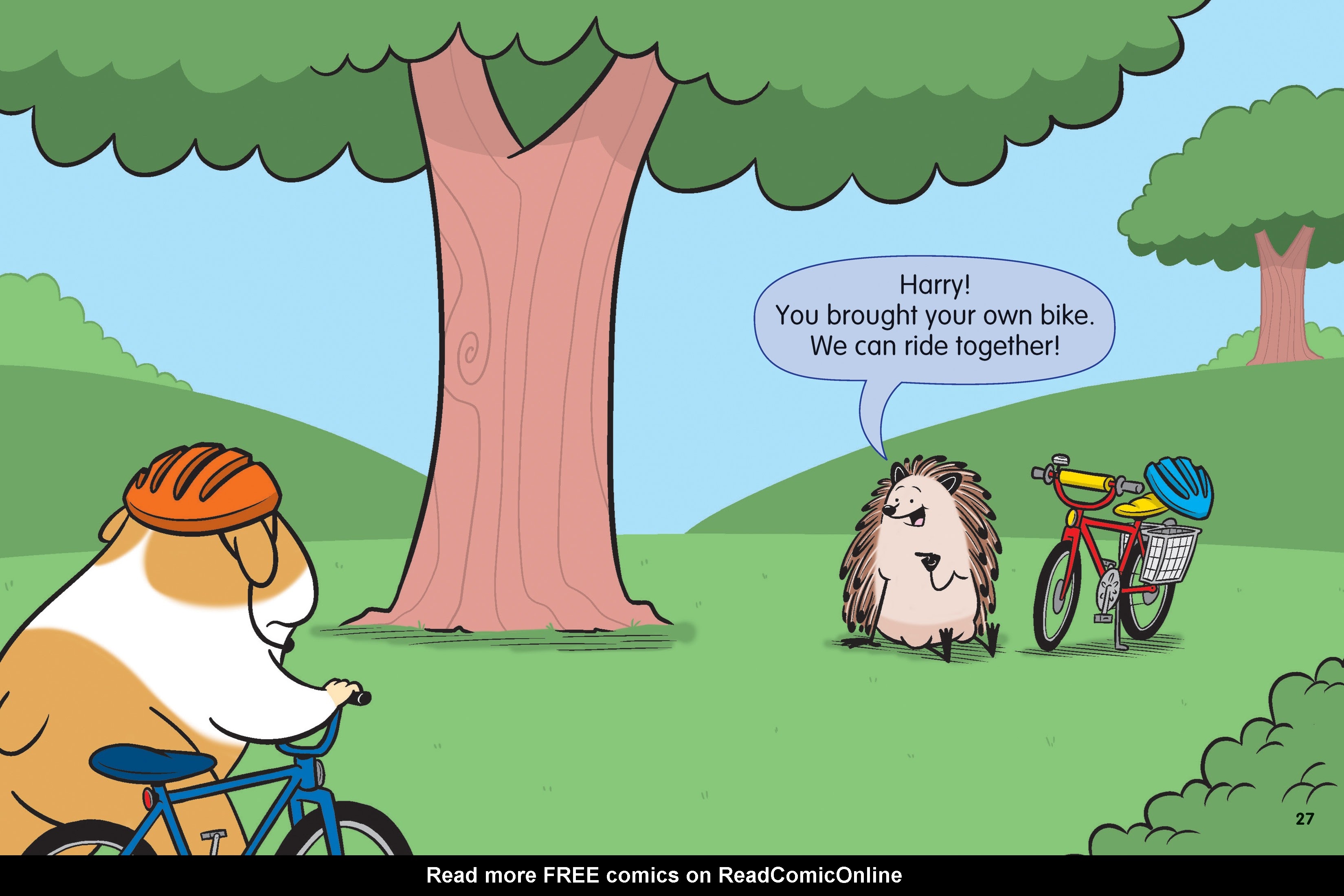 Read online Hello, Hedgehog! comic -  Issue #1 - 30