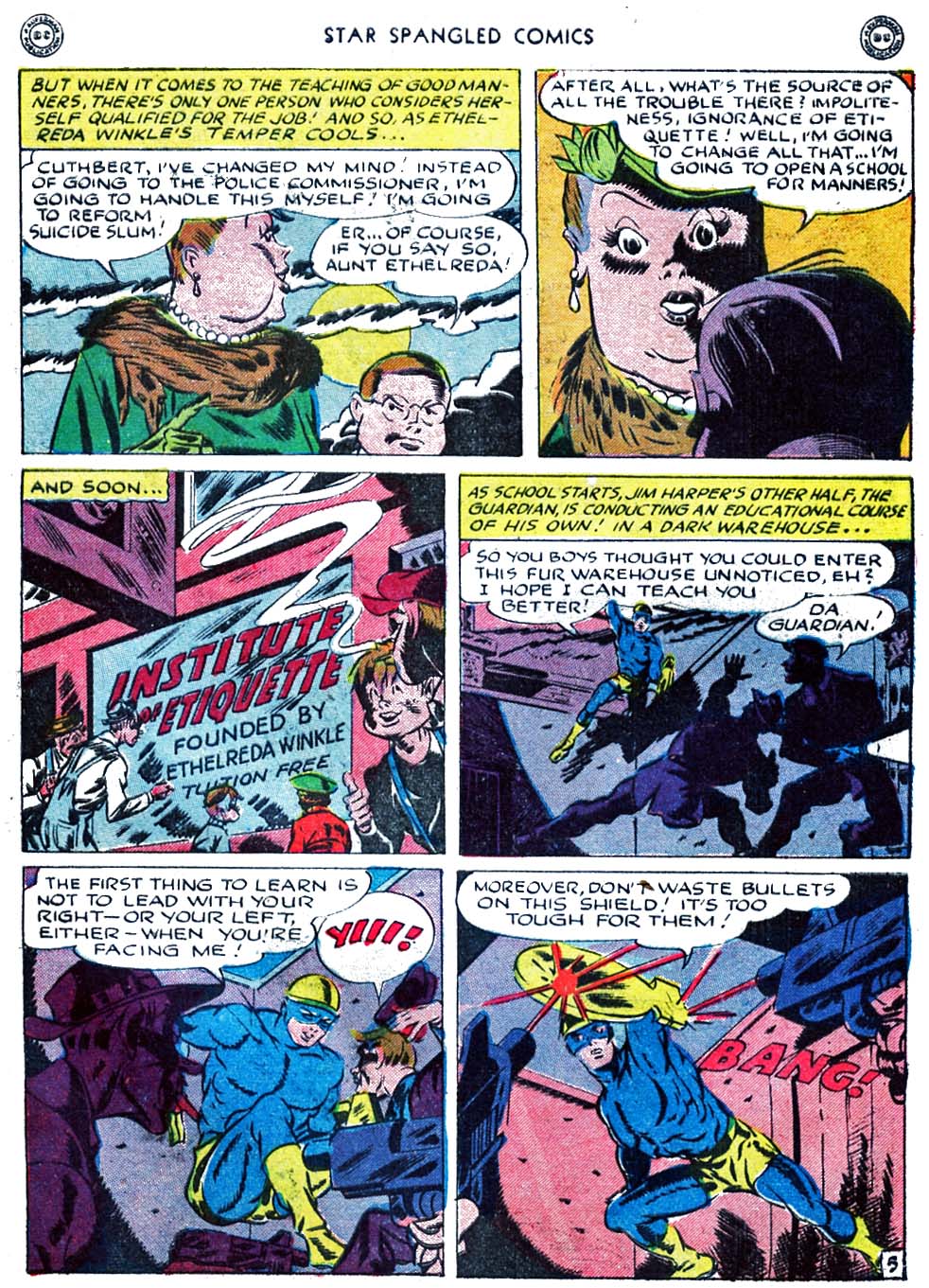 Read online Star Spangled Comics comic -  Issue #44 - 7