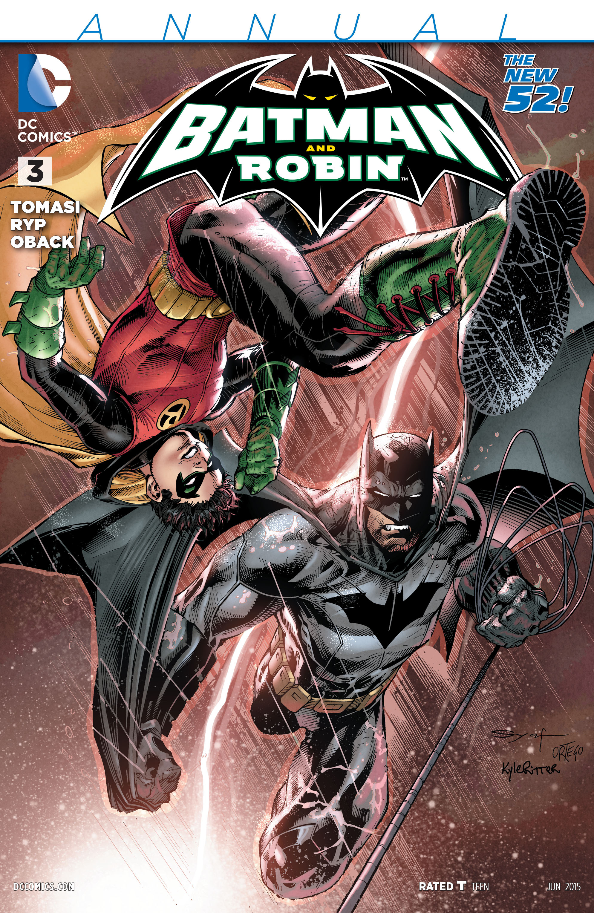 Read online Batman and Robin (2011) comic -  Issue # Annual 3 - 1