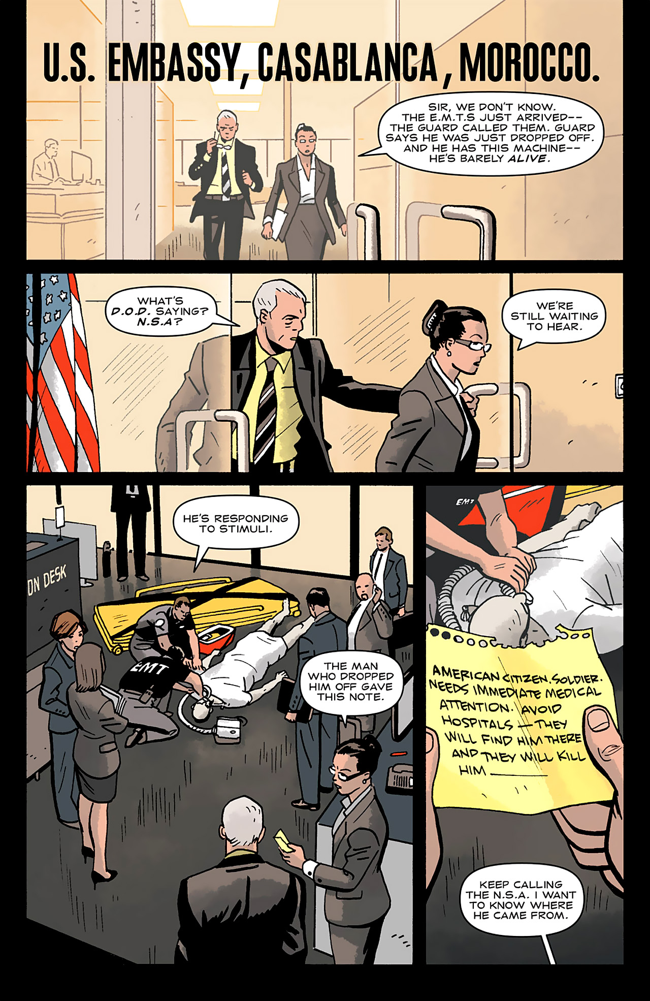 Read online Who is Jake Ellis? comic -  Issue #5 - 23