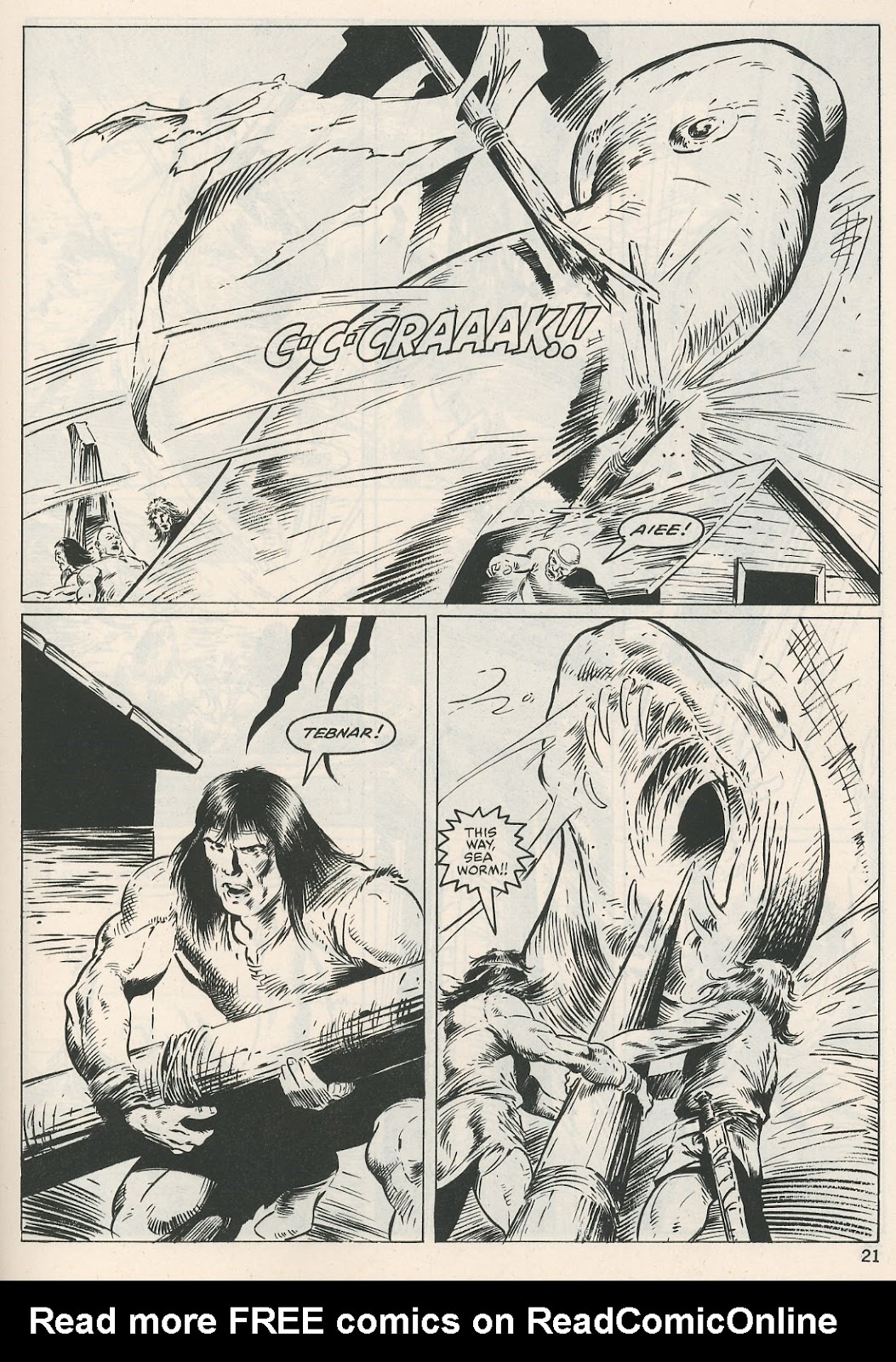 The Savage Sword Of Conan issue 115 - Page 21