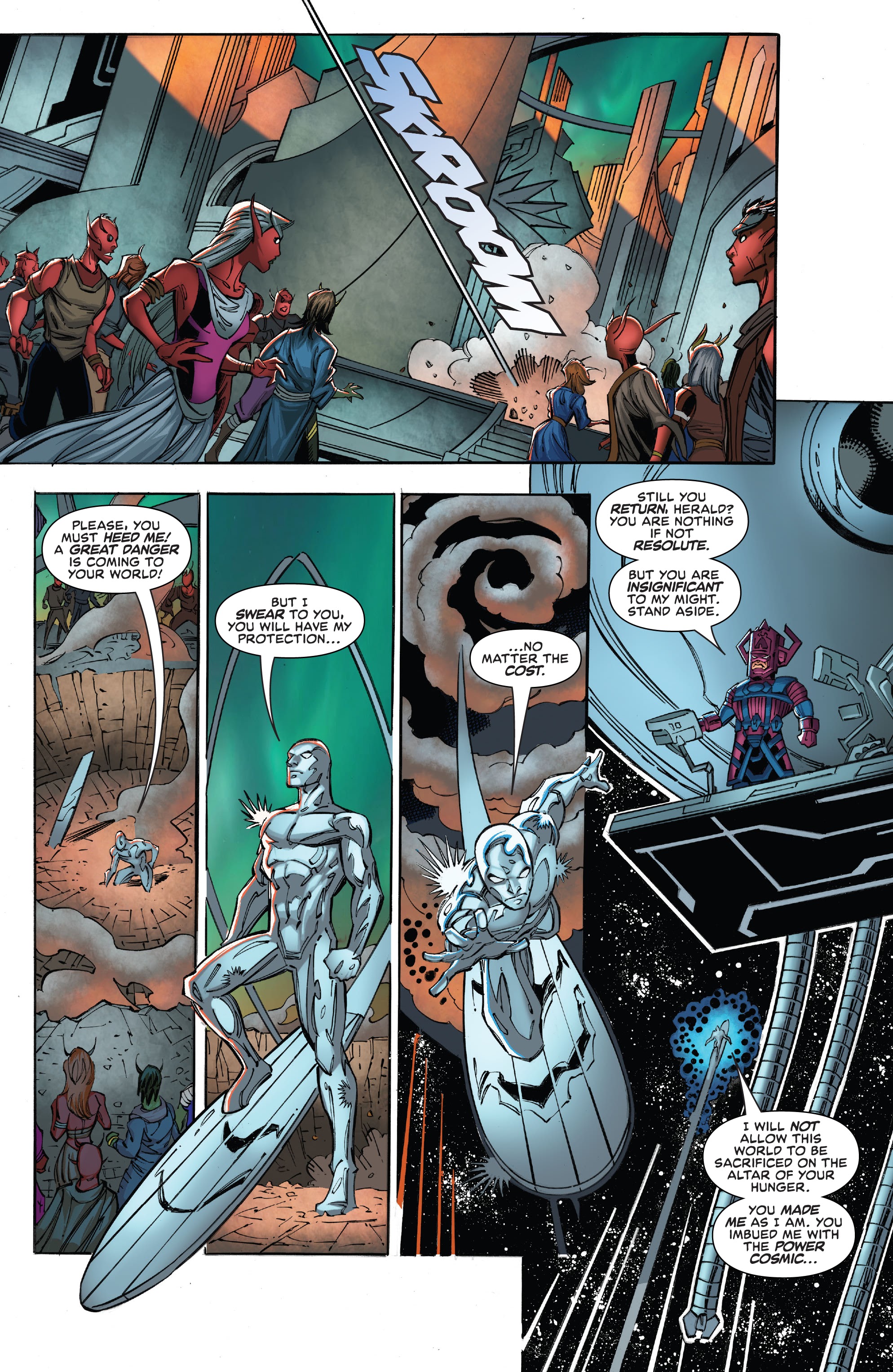 Read online Silver Surfer Rebirth comic -  Issue #3 - 16