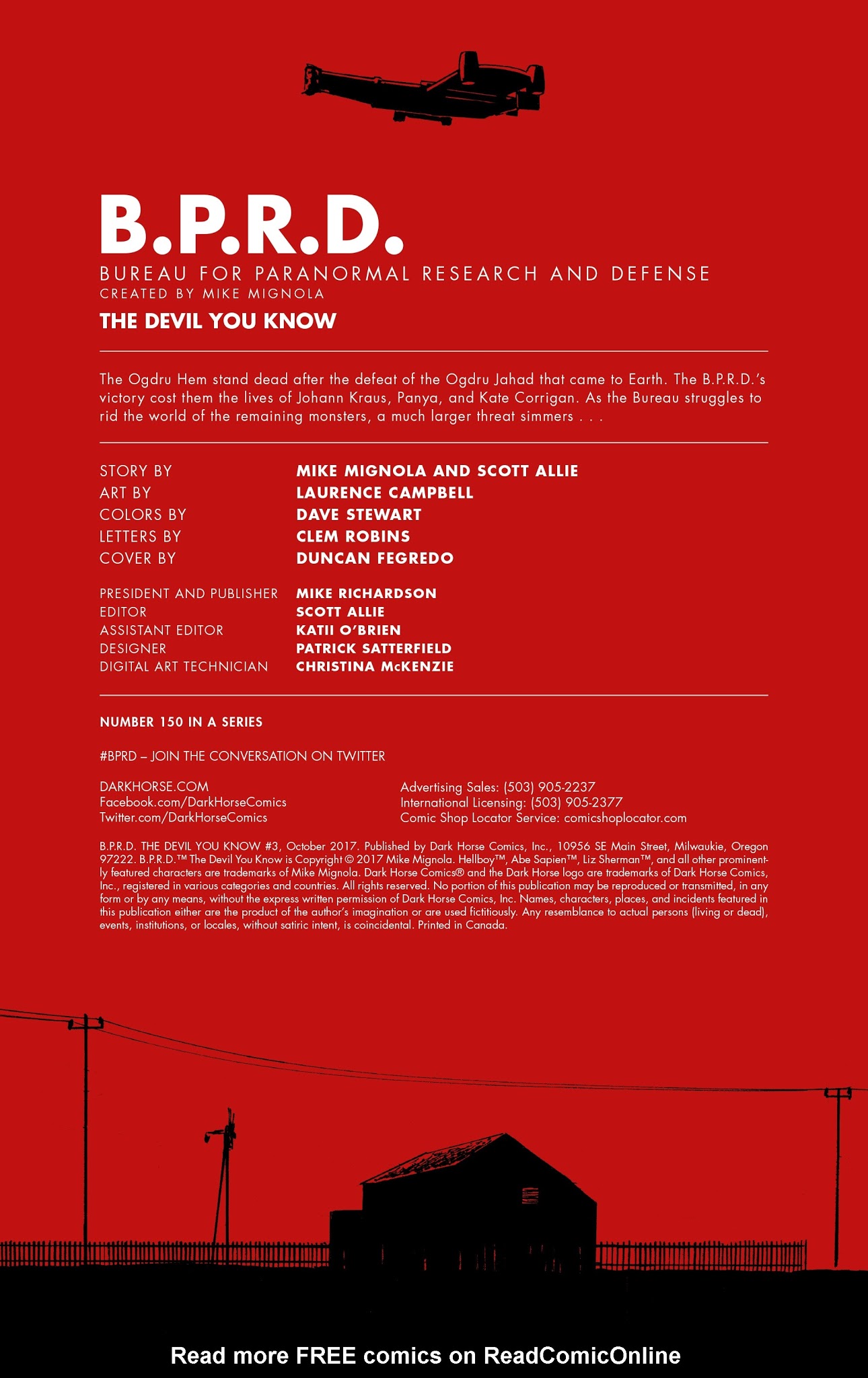 Read online B.P.R.D. The Devil You Know comic -  Issue #3 - 2