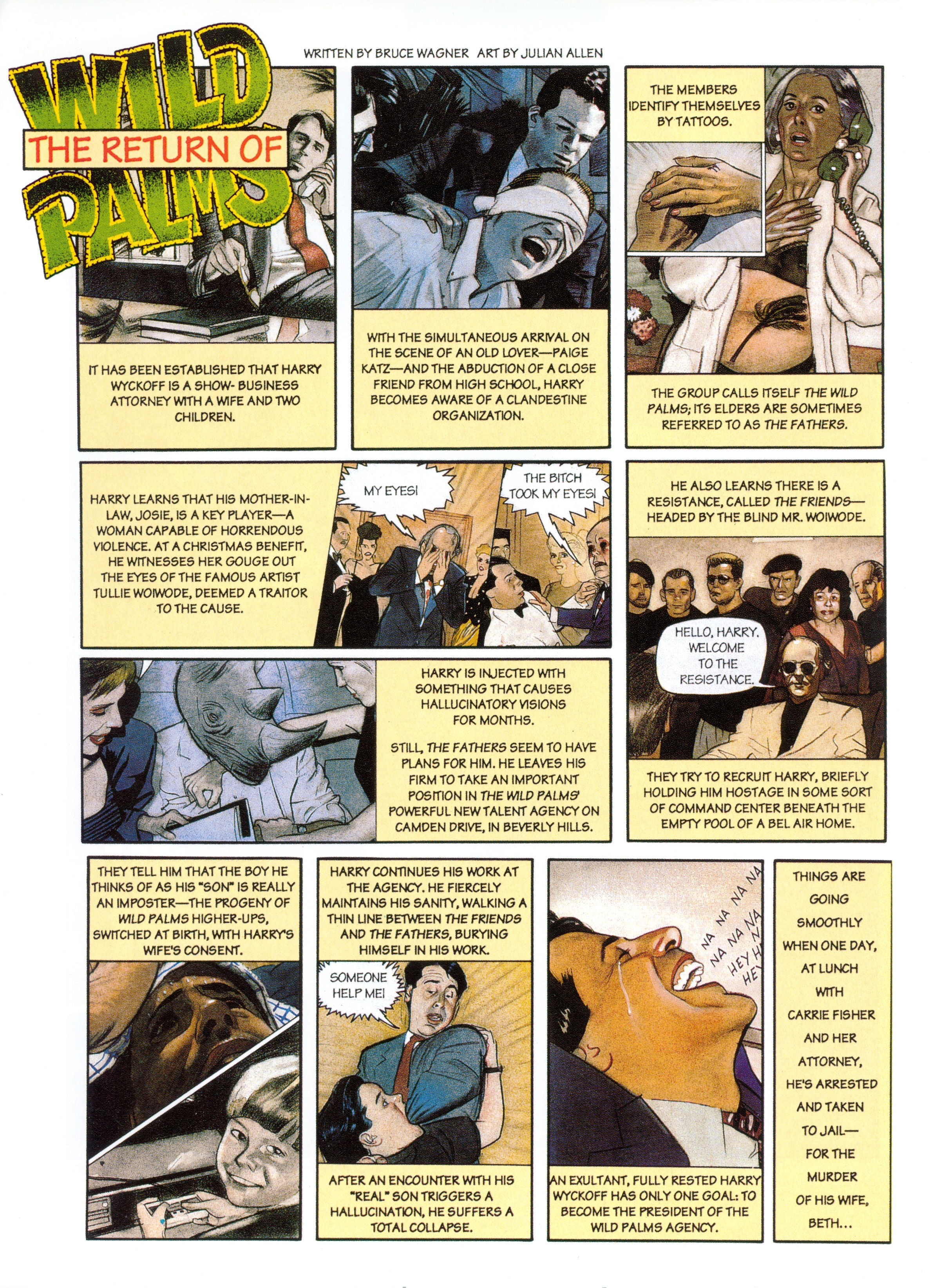 Read online Wild Palms comic -  Issue # TPB - 27
