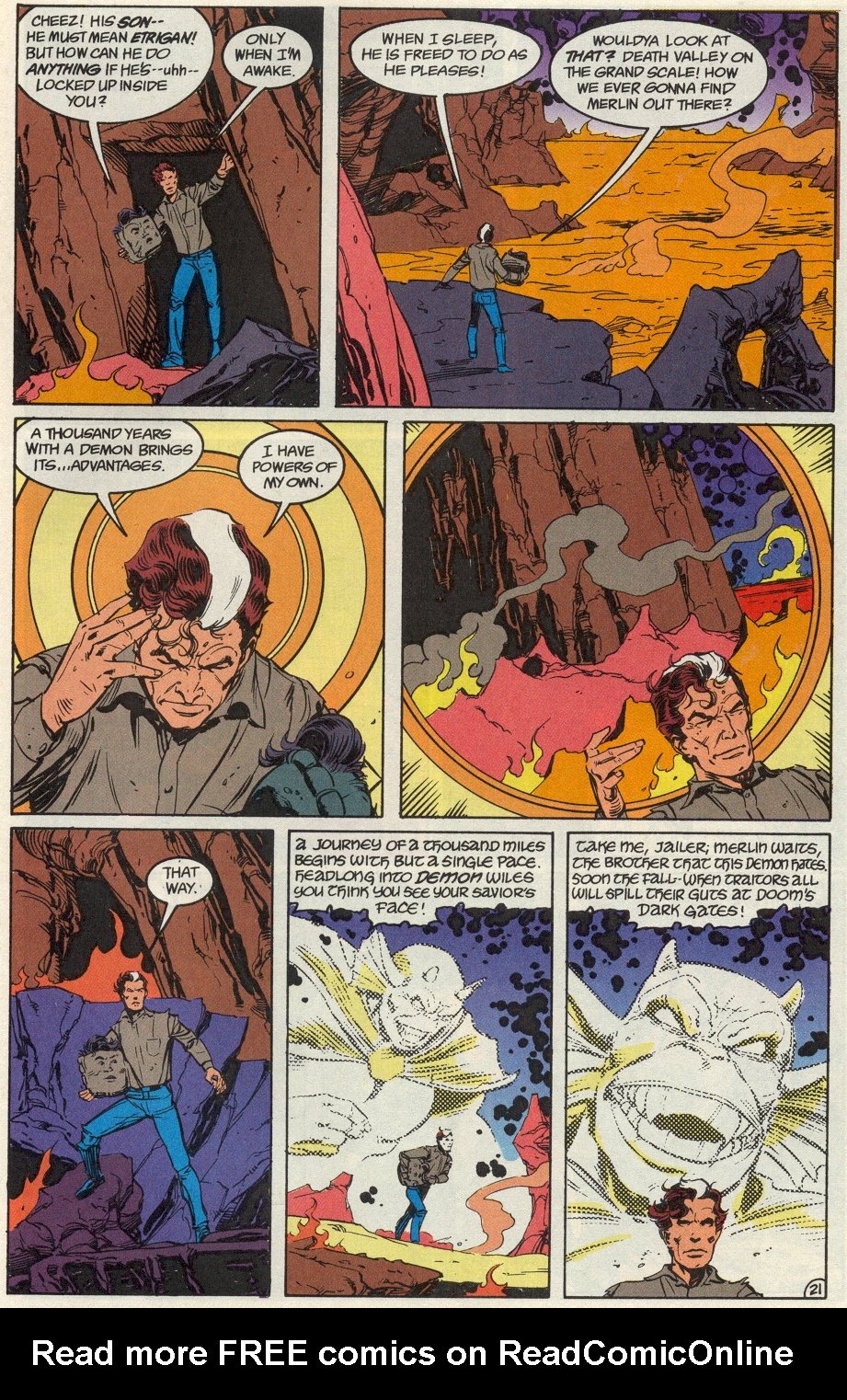 Read online The Demon (1990) comic -  Issue #5 - 22