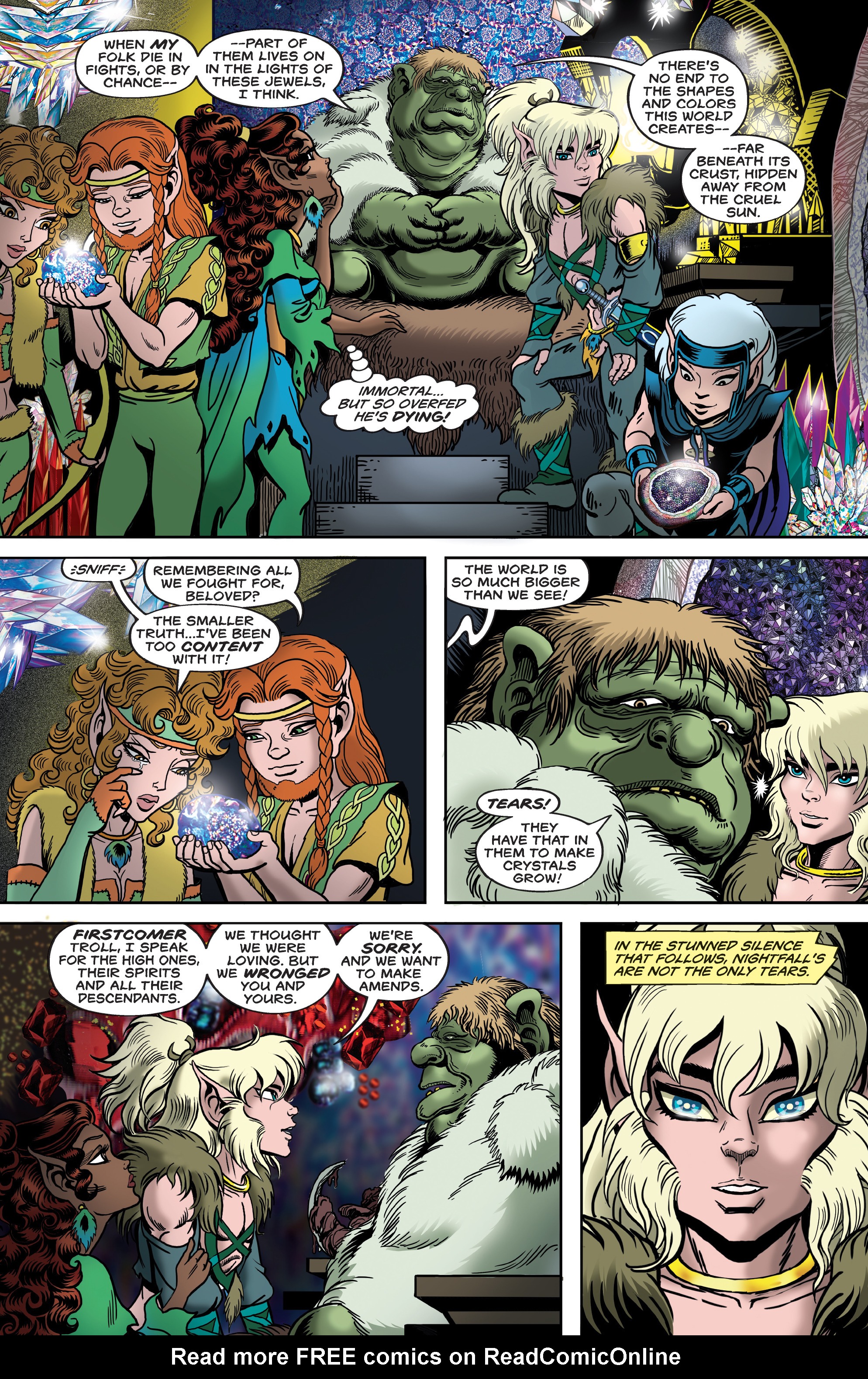 Read online ElfQuest: The Final Quest comic -  Issue #18 - 17