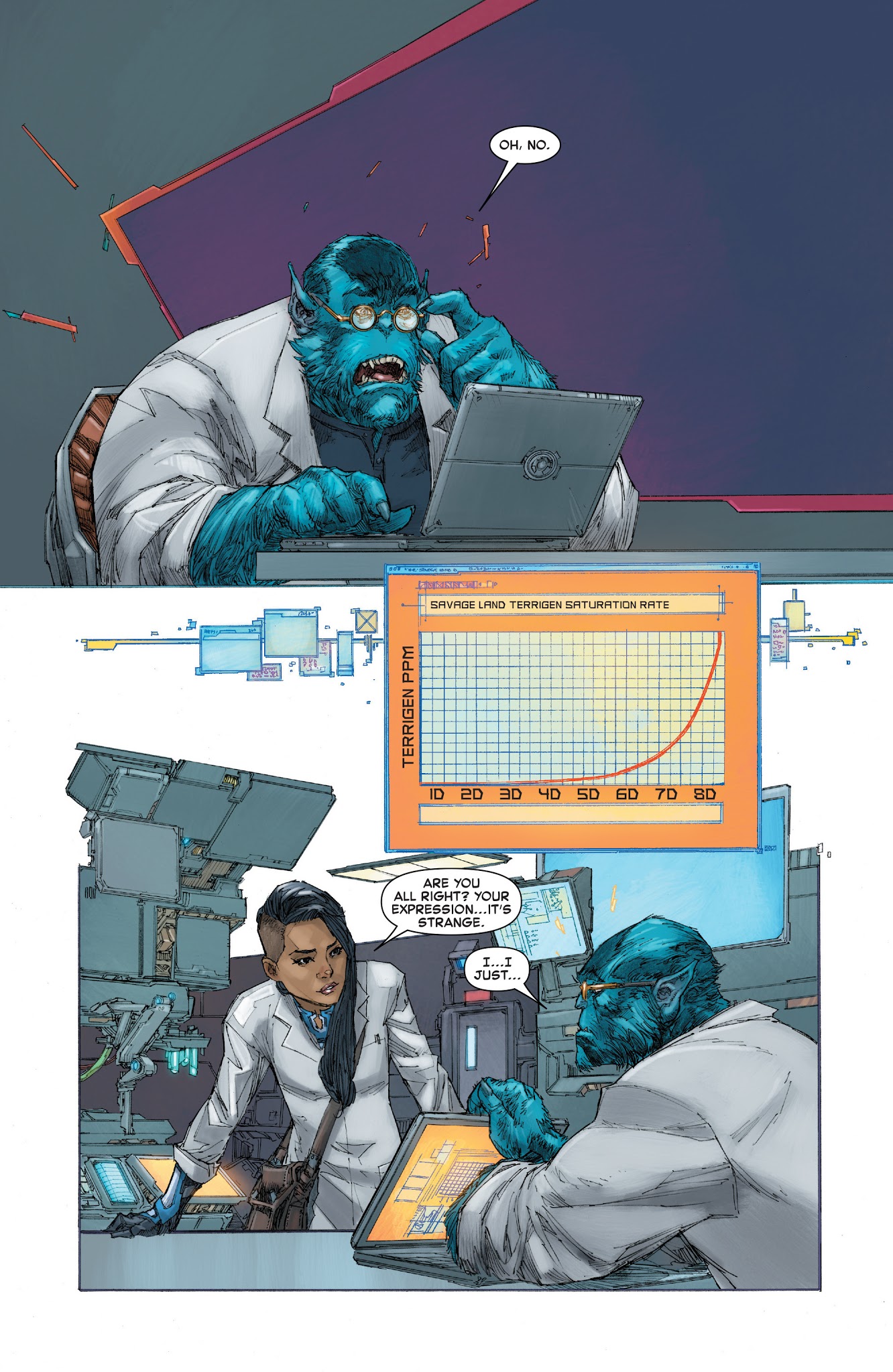 Read online Inhumans Vs. X-Men comic -  Issue # _TPB - 34
