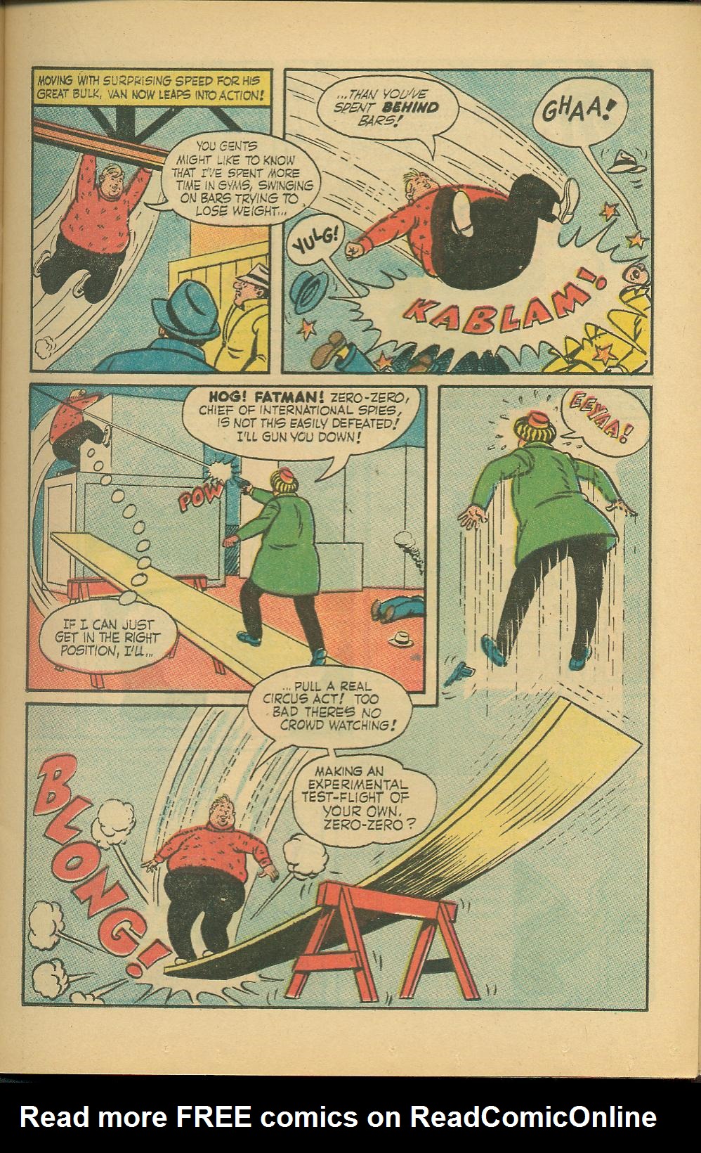 Read online Fatman, The Human Flying Saucer comic -  Issue #1 - 13
