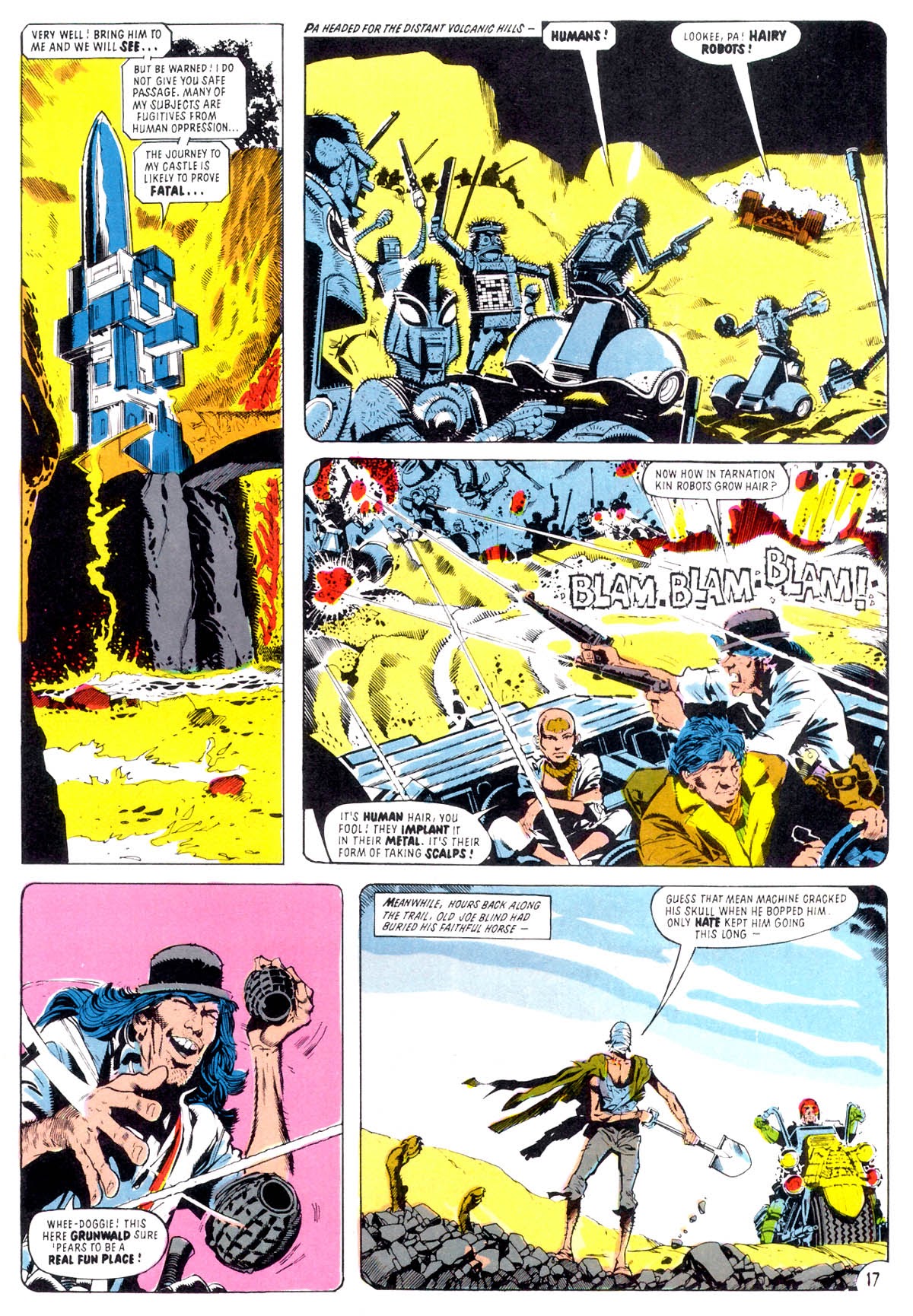 Read online Judge Dredd: The Judge Child Quest comic -  Issue #5 - 20