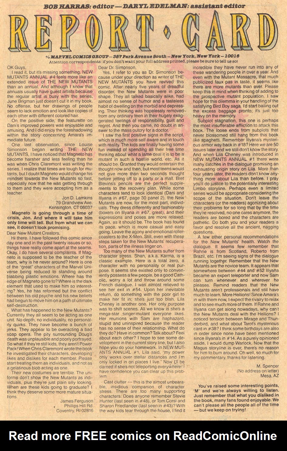 Read online The New Mutants comic -  Issue #76 - 24