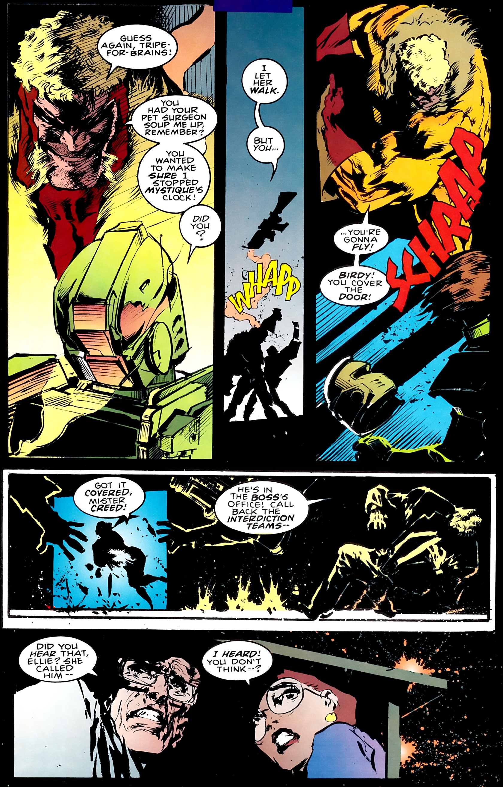 Read online Sabretooth comic -  Issue #4 - 10