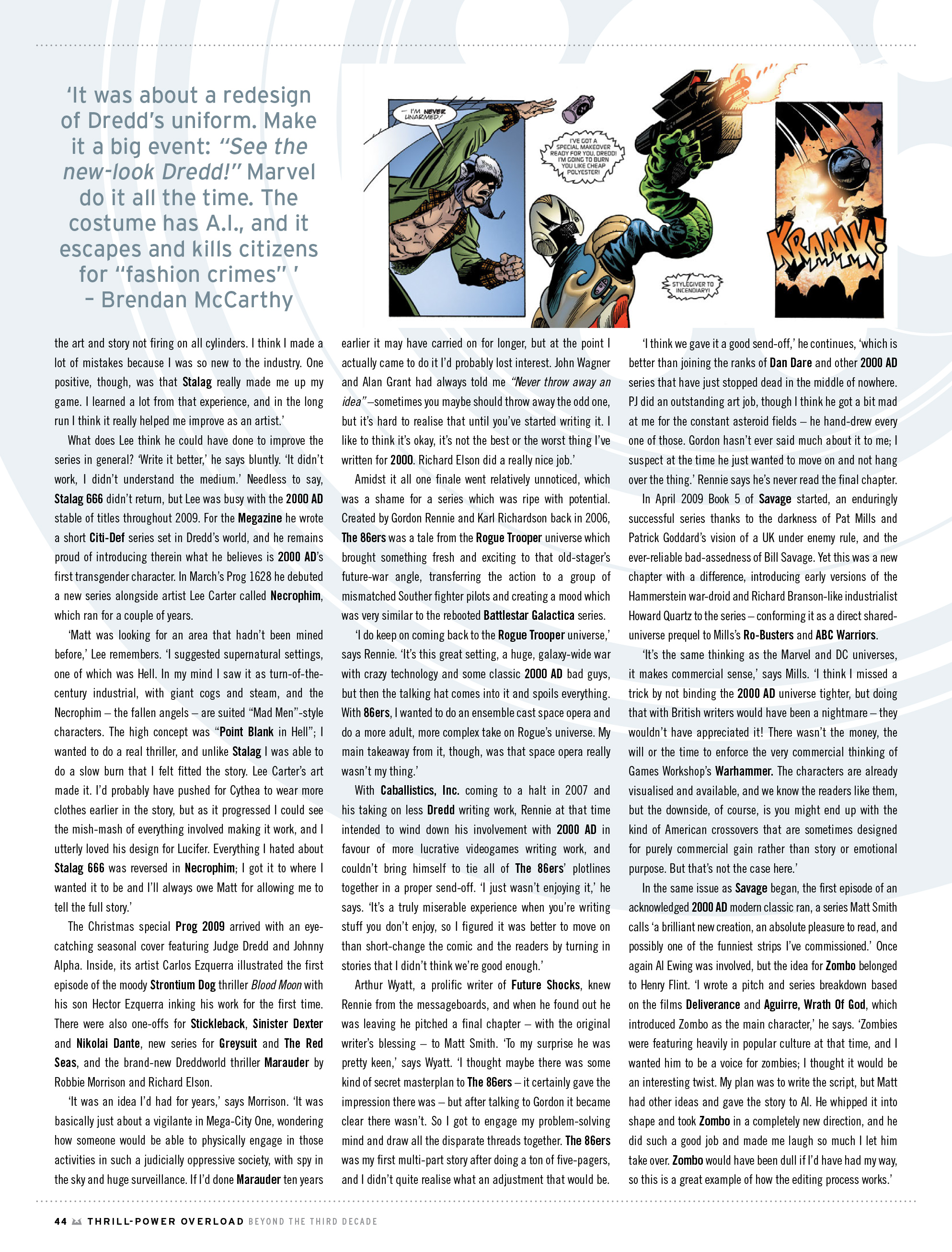 Read online Judge Dredd Megazine (Vol. 5) comic -  Issue #376 - 42