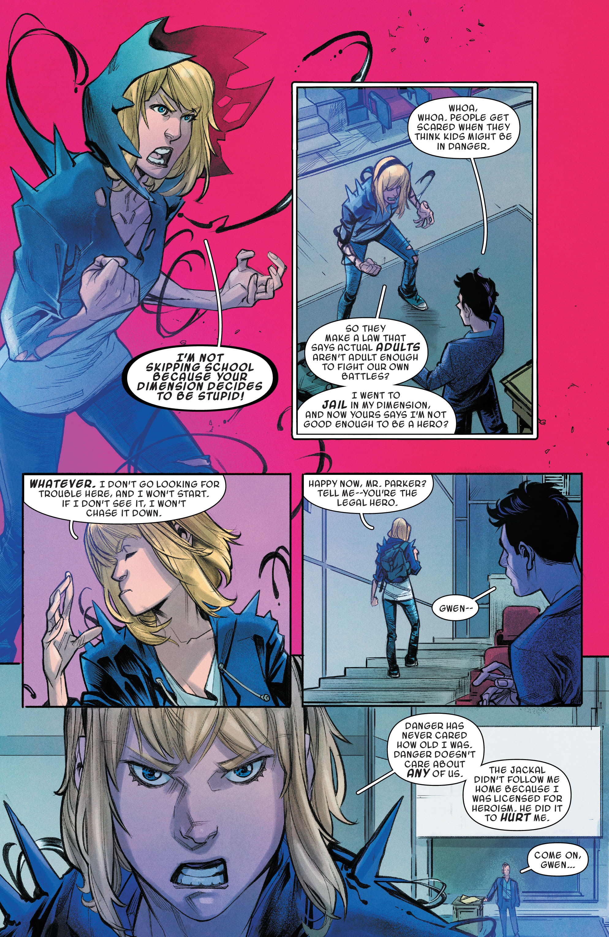 Read online Ghost-Spider comic -  Issue #8 - 14