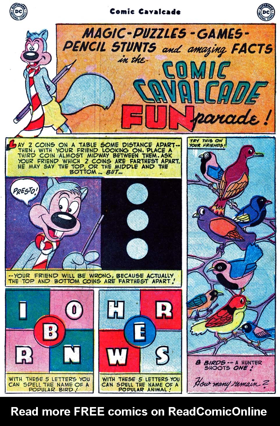Read online Comic Cavalcade comic -  Issue #51 - 41