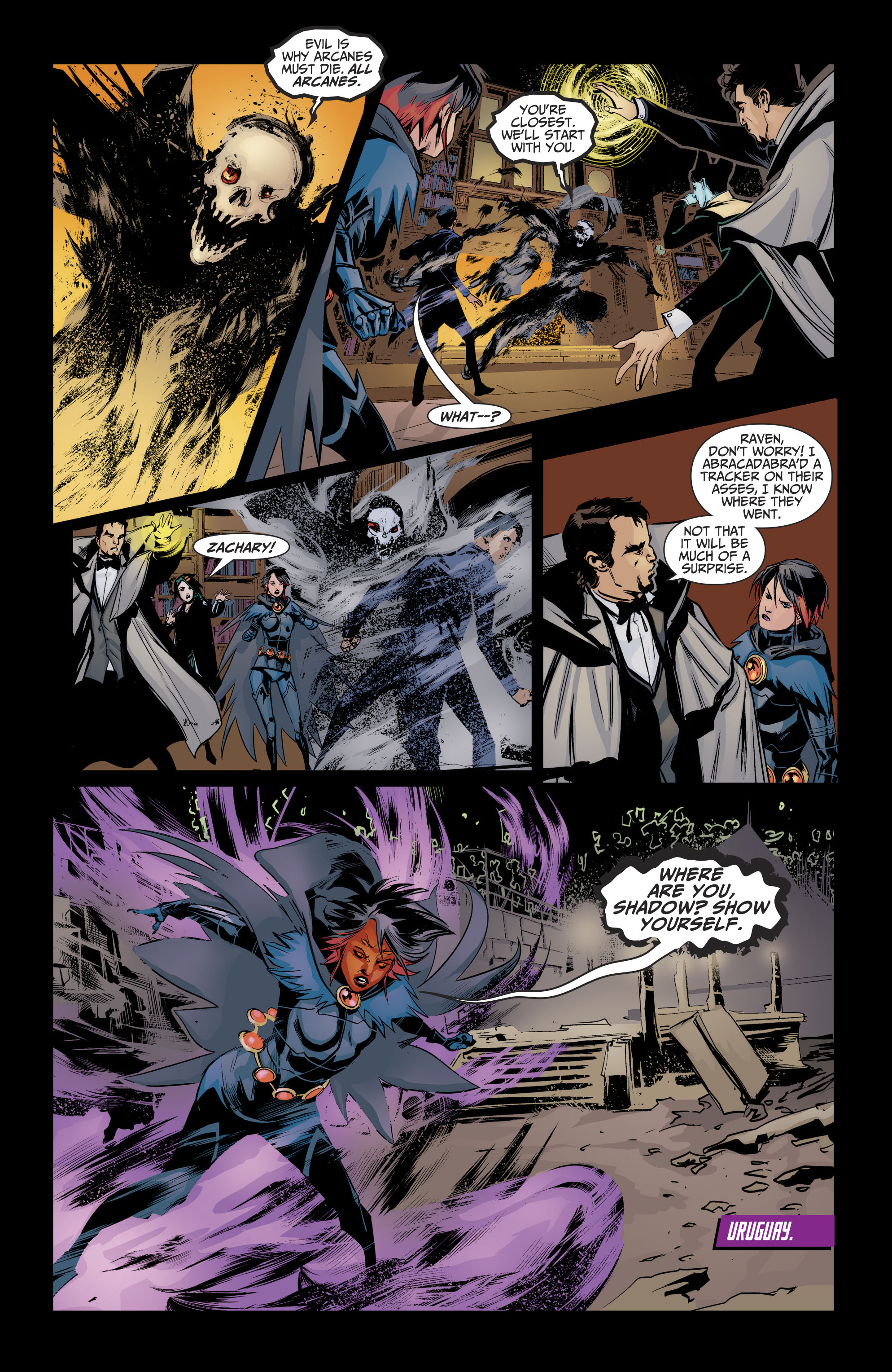 Read online Raven: Daughter of Darkness comic -  Issue #12 - 17