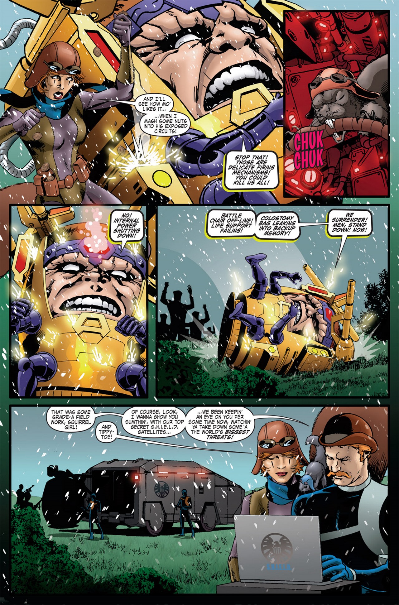 Read online Marvel Holiday Magazine 2010 comic -  Issue #2 - 8