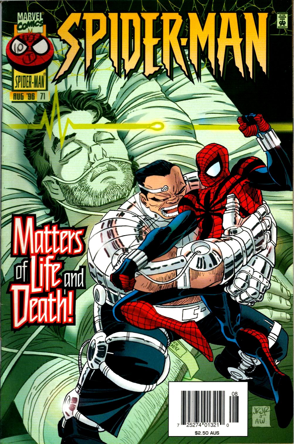 Read online Spider-Man (1990) comic -  Issue #71 - The Promise - 1
