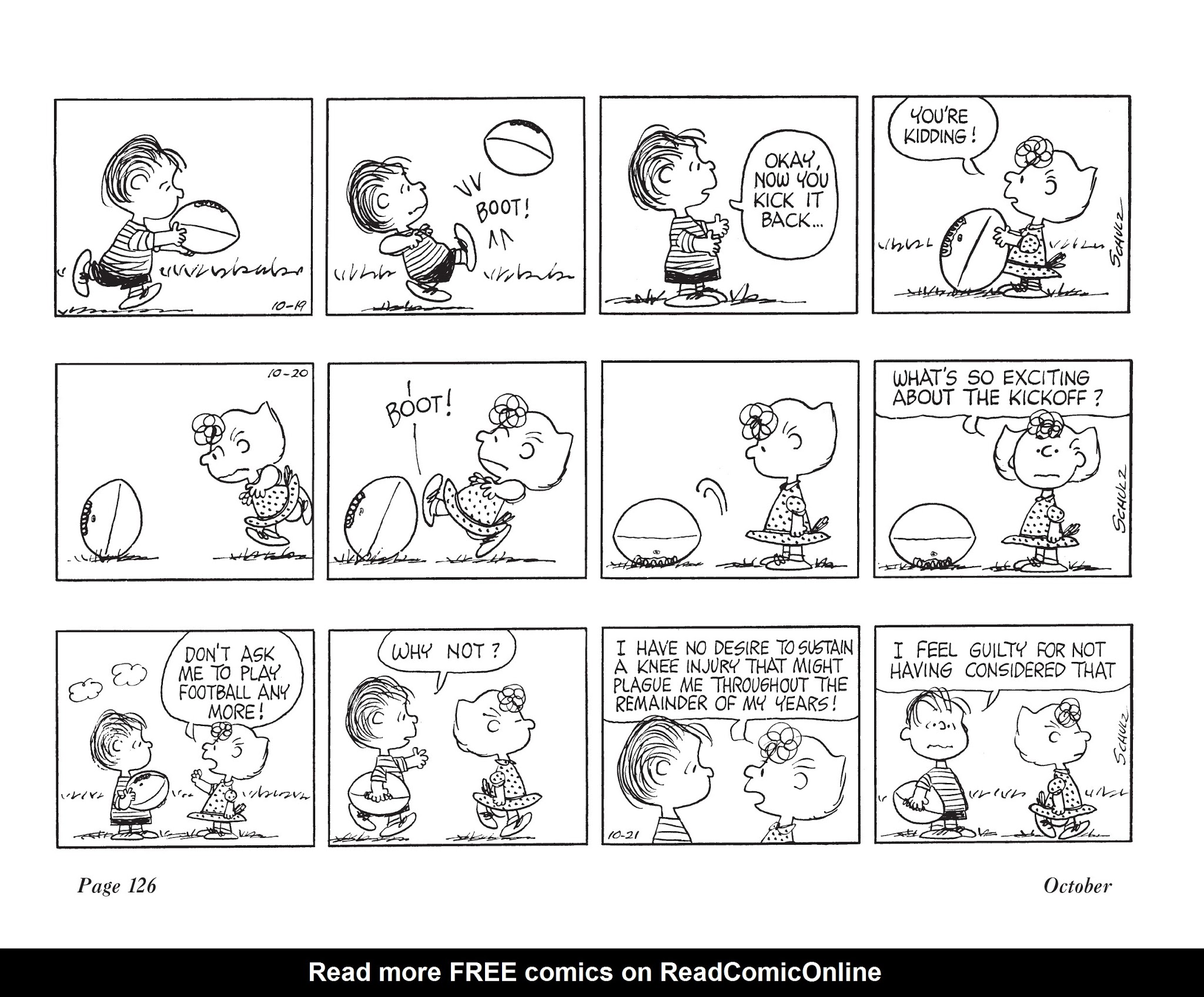Read online The Complete Peanuts comic -  Issue # TPB 9 - 137