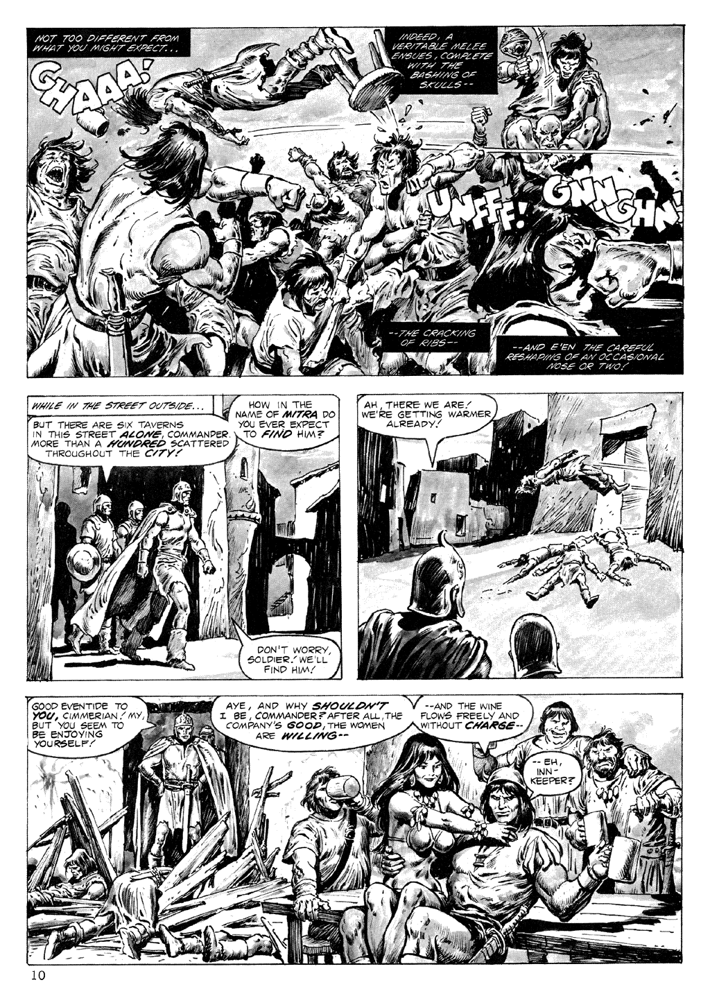 Read online The Savage Sword Of Conan comic -  Issue #71 - 10