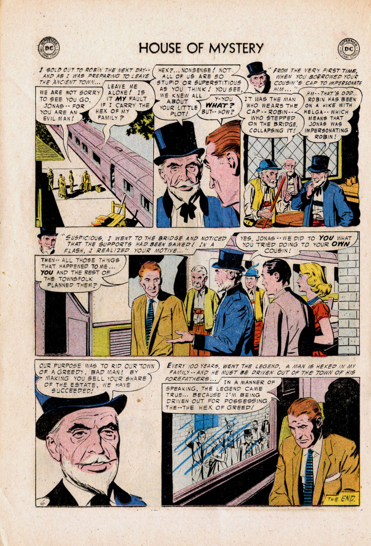 Read online House of Mystery (1951) comic -  Issue #54 - 24