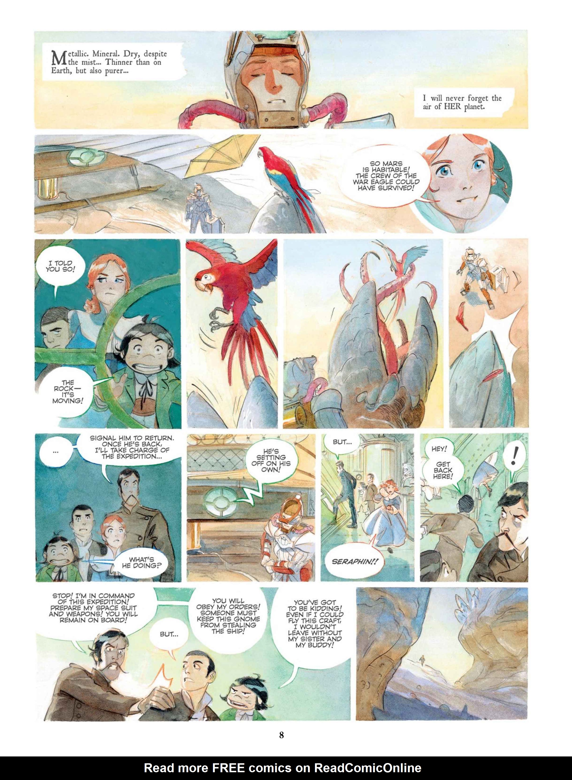 Read online Castle In the Stars: The Space Race of 1869 comic -  Issue #Castle In the Stars TPB A Frenchman on Mars - 13