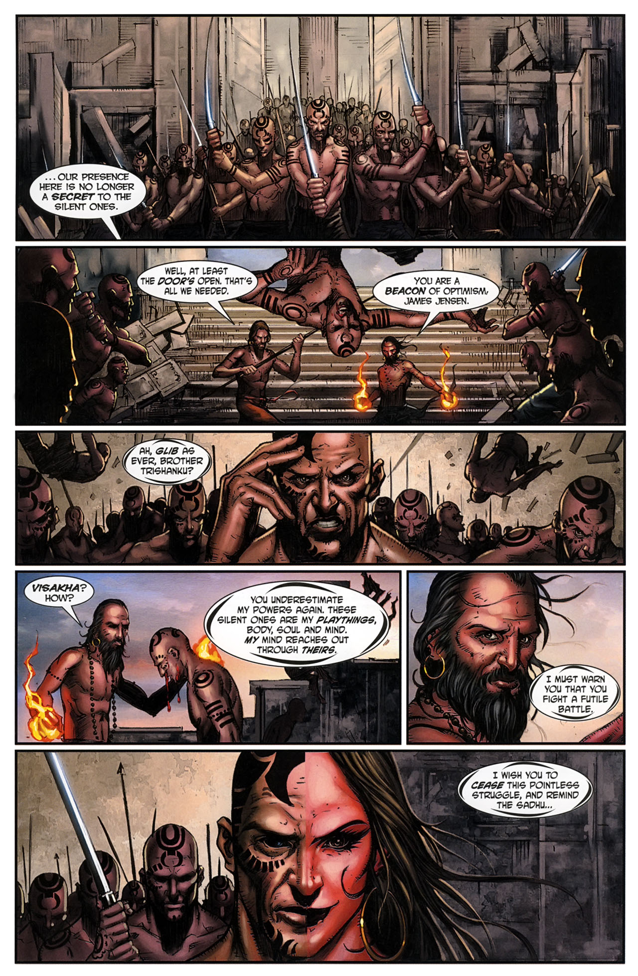 Read online The Sädhu The Silent Ones comic -  Issue #5 - 6
