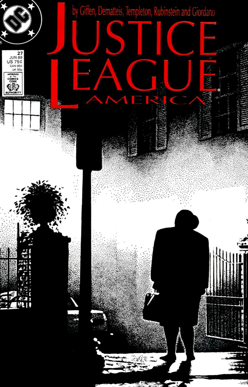 Read online Justice League America comic -  Issue #27 - 1