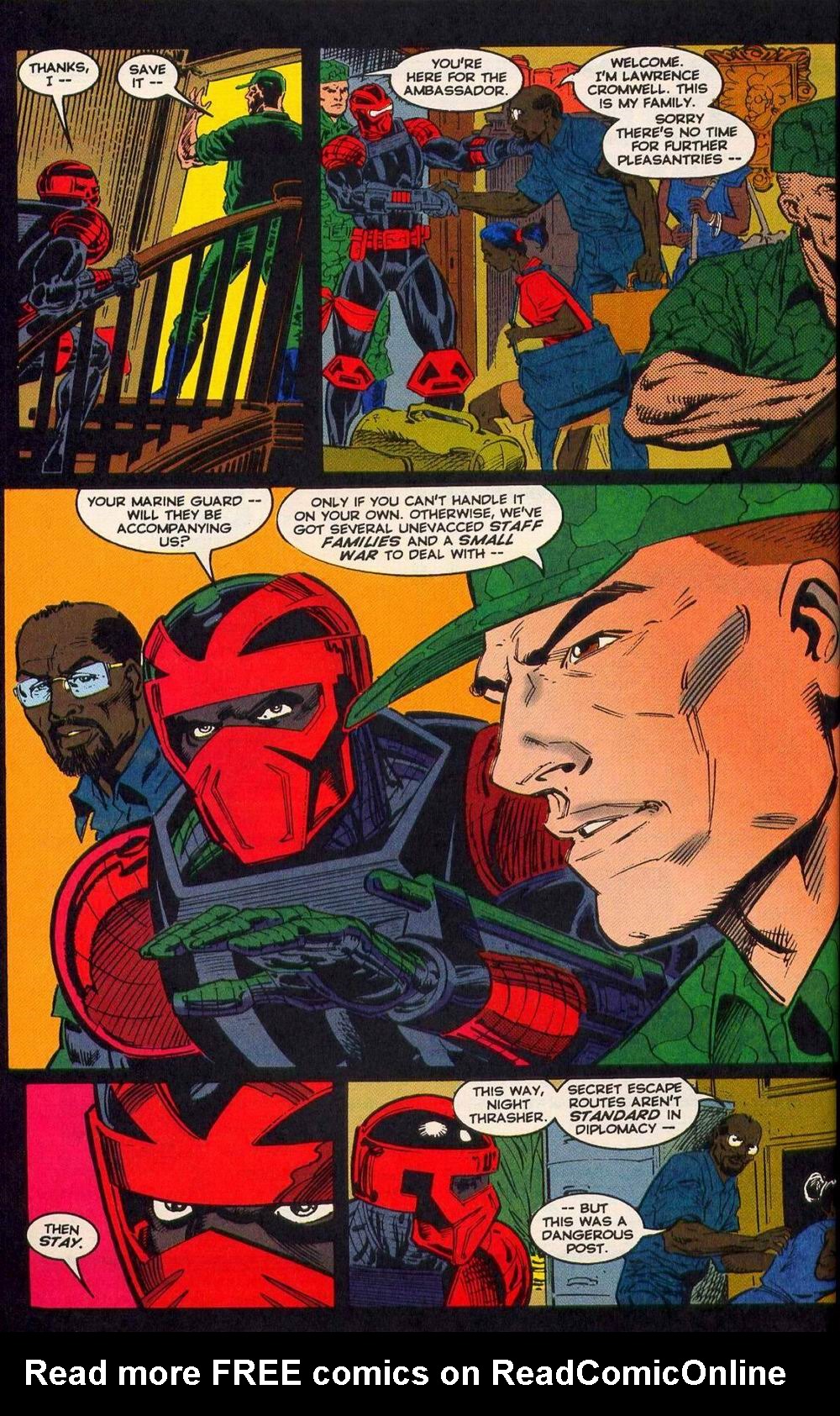 Read online Night Thrasher comic -  Issue #18 - 8