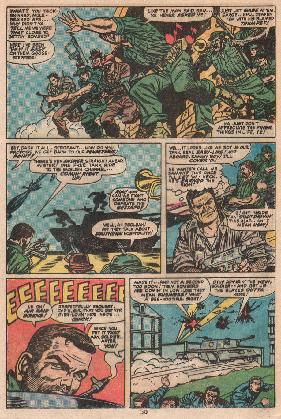 Read online Sgt. Fury comic -  Issue #133 - 32