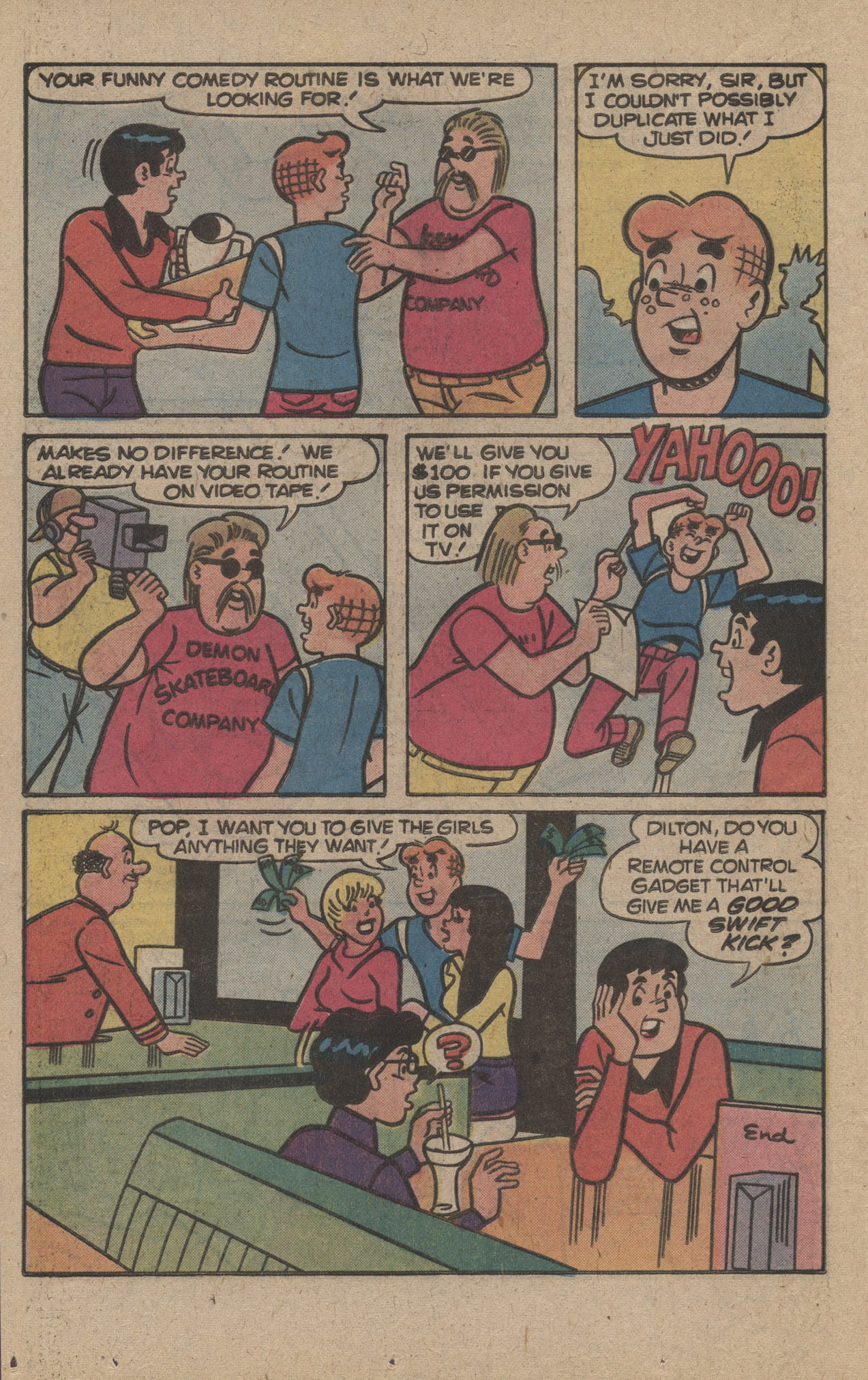 Read online Reggie and Me (1966) comic -  Issue #111 - 24