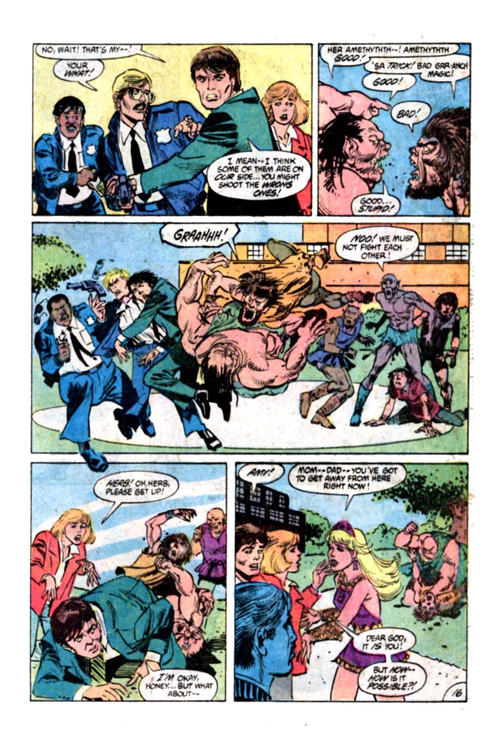 Read online Amethyst, Princess of Gemworld comic -  Issue #5 - 16
