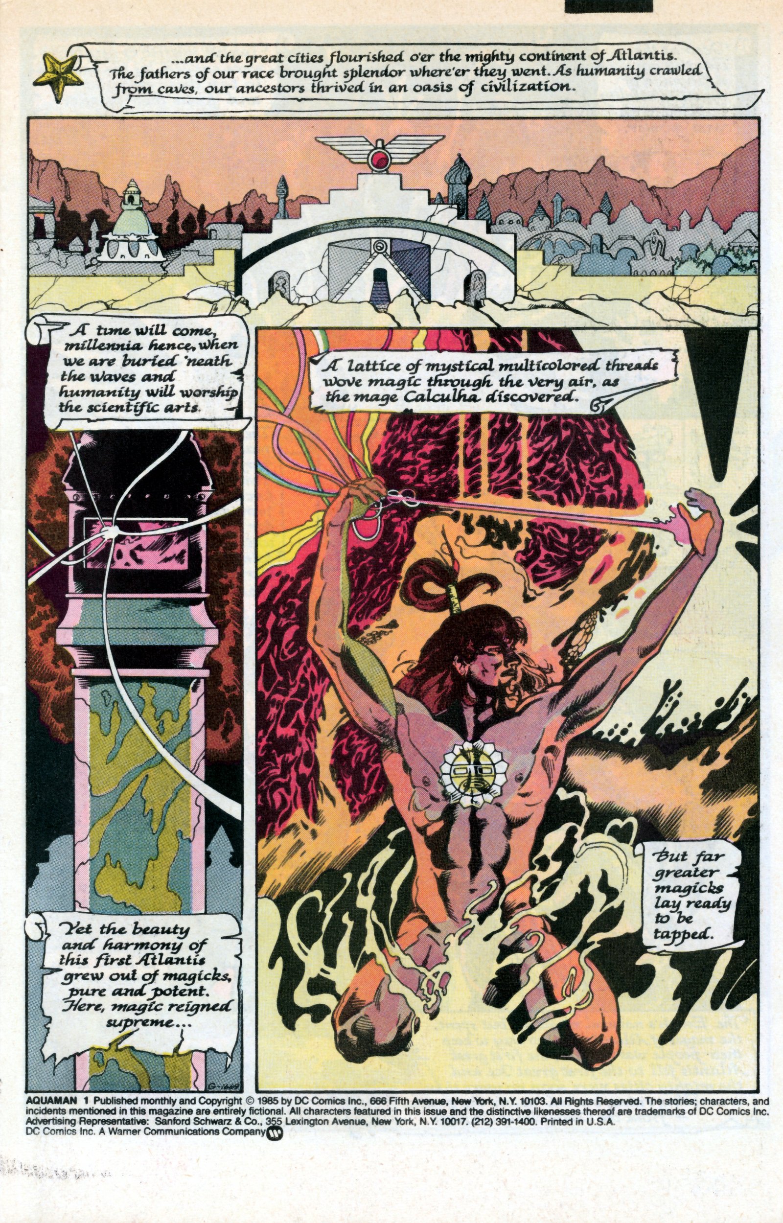 Aquaman (1986) Issue #1 #1 - English 3