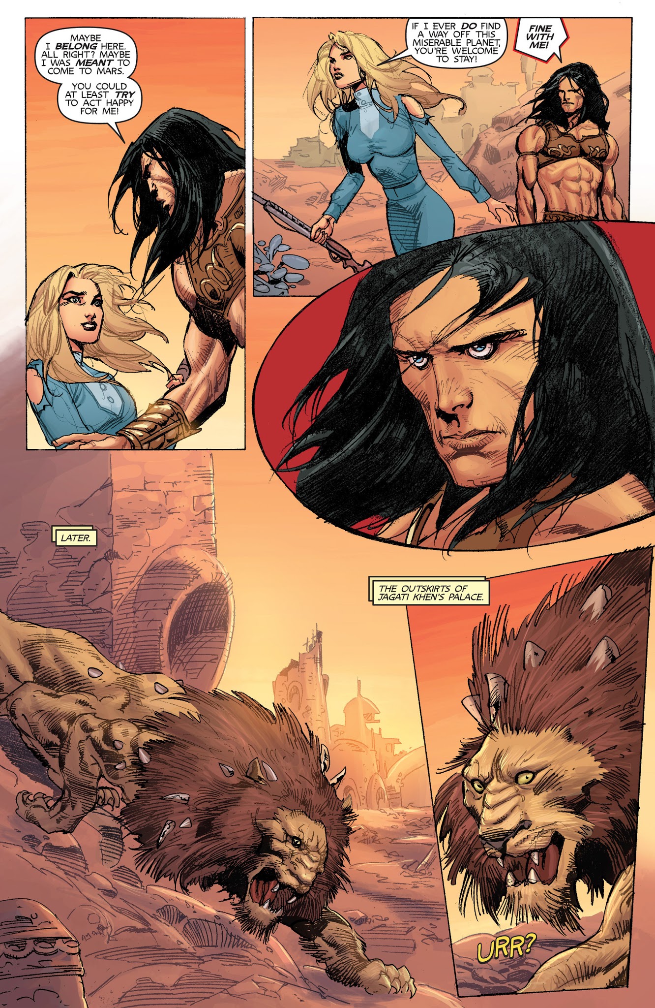 Read online Lords Of Mars comic -  Issue #3 - 15
