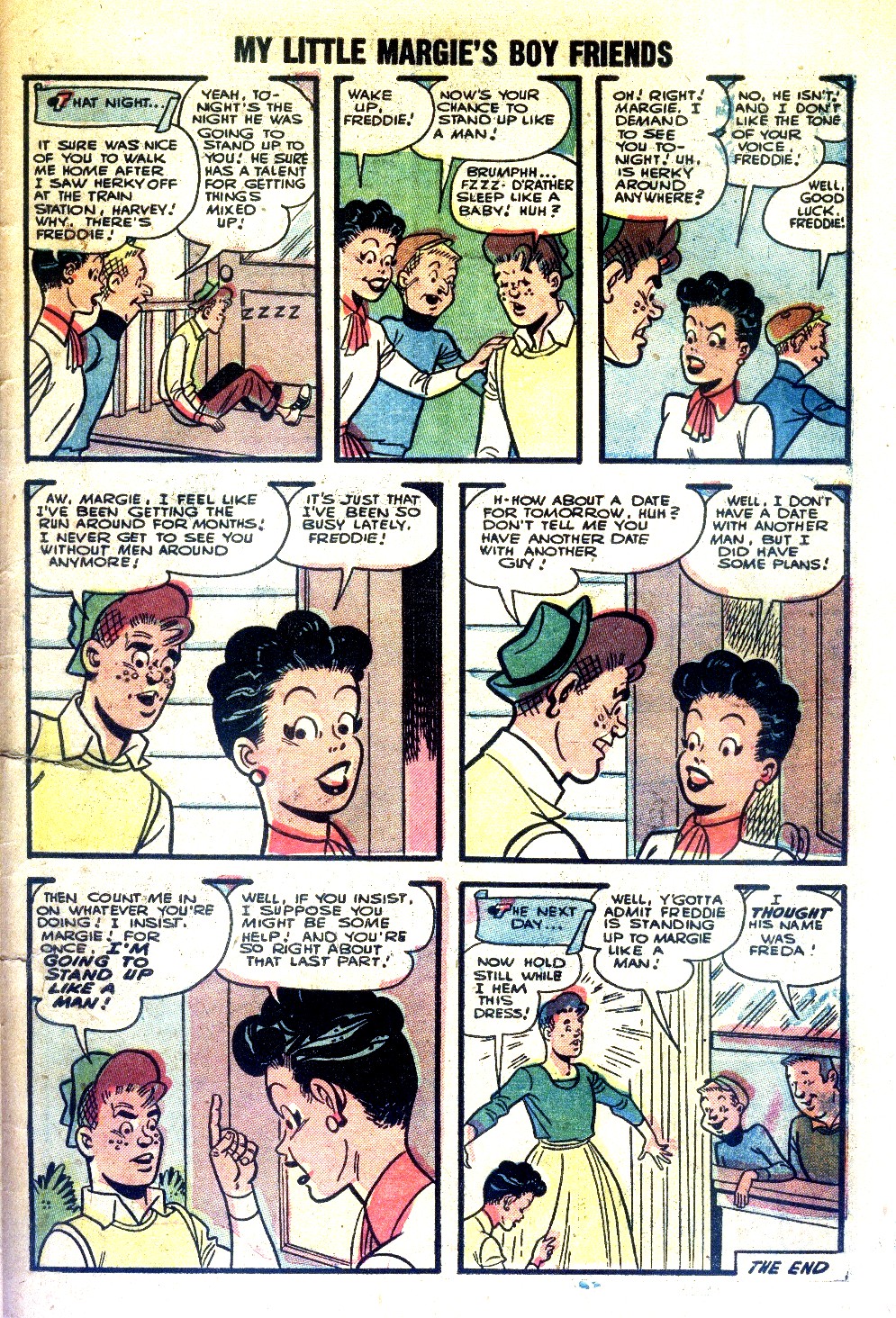 Read online My Little Margie's Boy Friends comic -  Issue #4 - 27